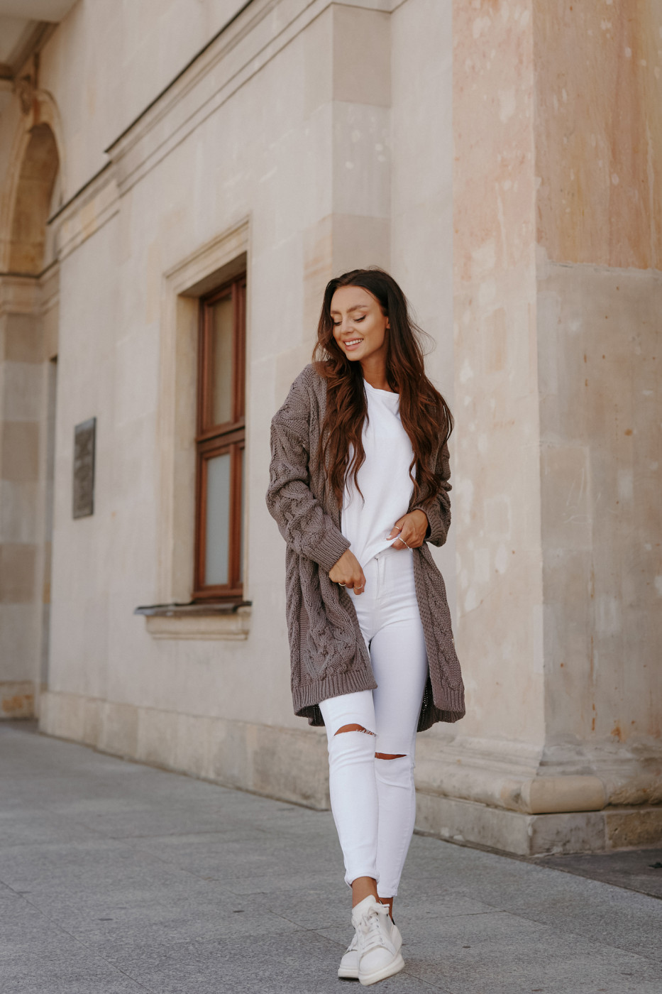 Lemoniade Woman's Sweater LS297 Cappuccino