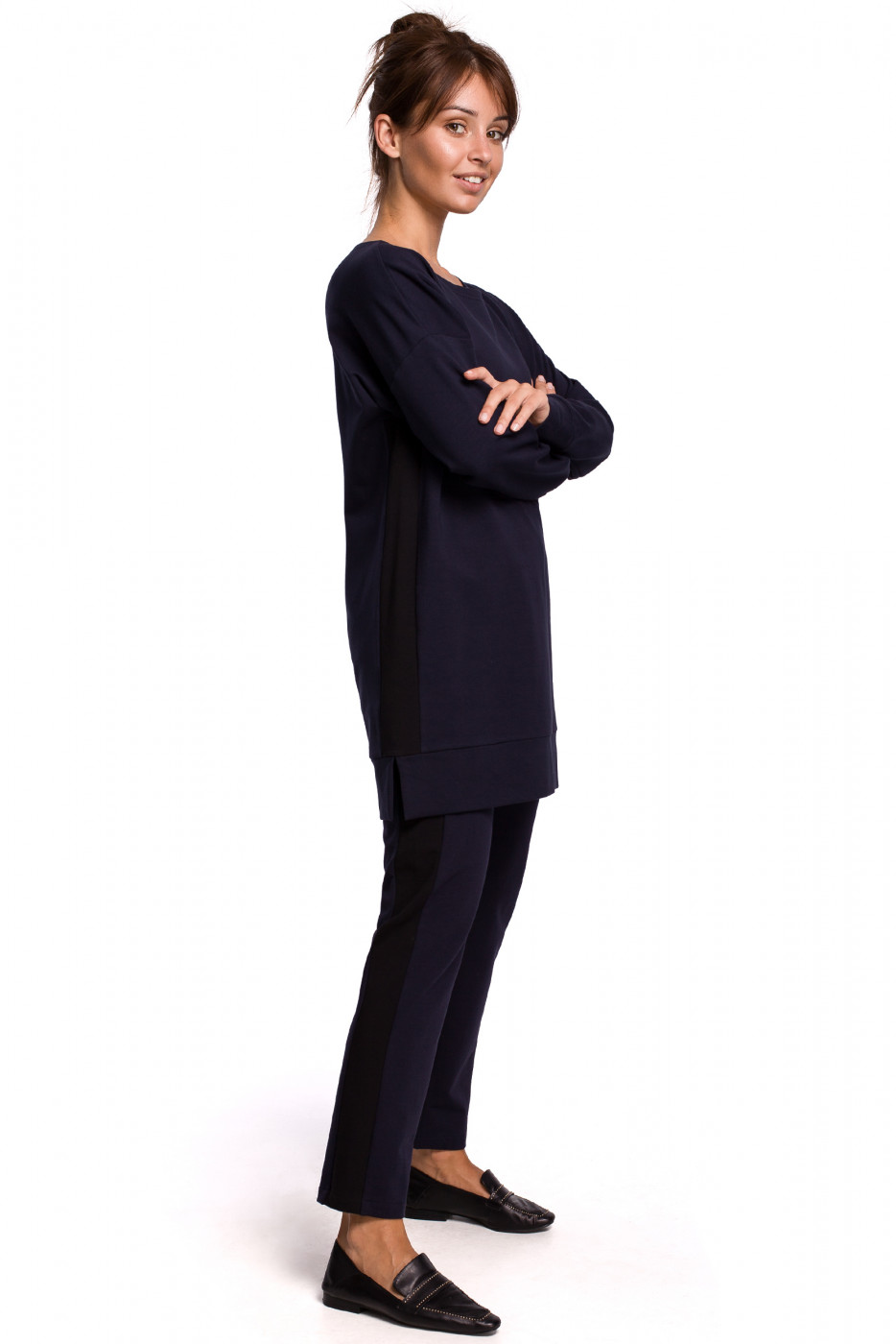 BeWear Woman's Sweatshirt B172 Navy Blue