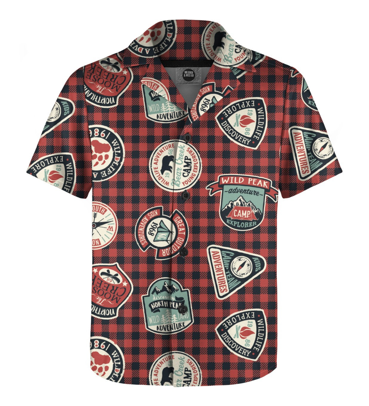 Mr. GUGU & Miss GO Man's Shirt SH-K1658