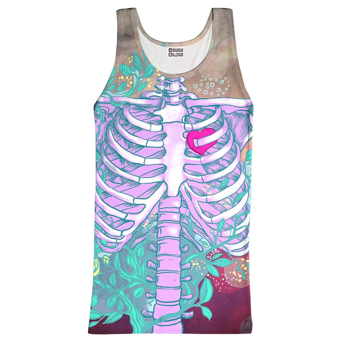 Mr. GUGU & Miss GO Unisex's Top TT569 Violet