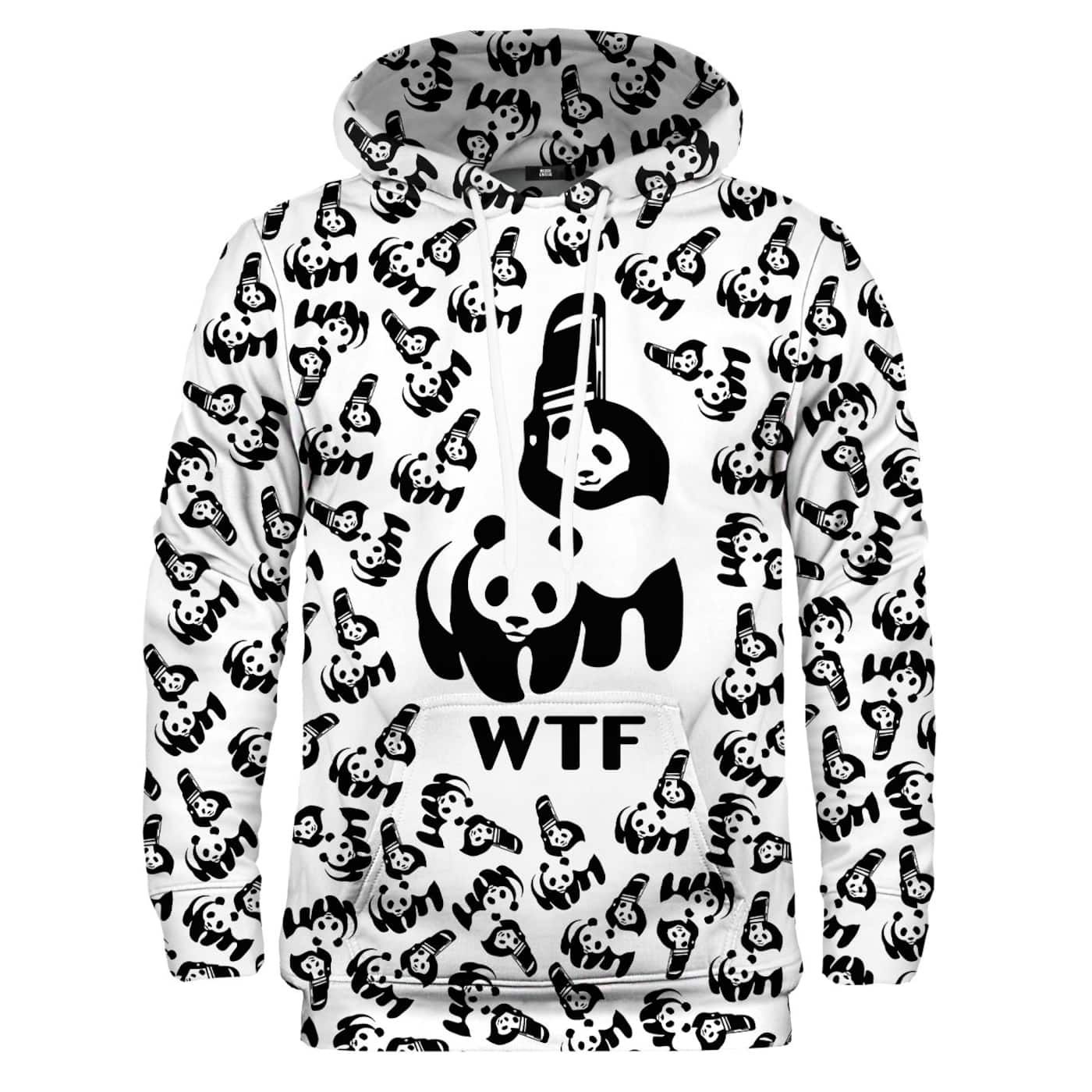 Mr. GUGU & Miss GO Unisex's Hoodie Kangaroo H-K1512