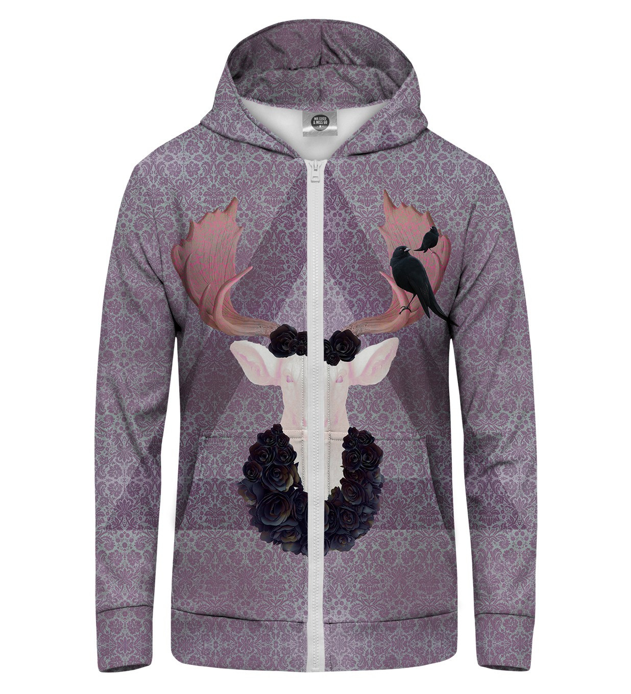 Mr. GUGU & Miss GO Unisex's Hoodie HKZ-U-PC 085