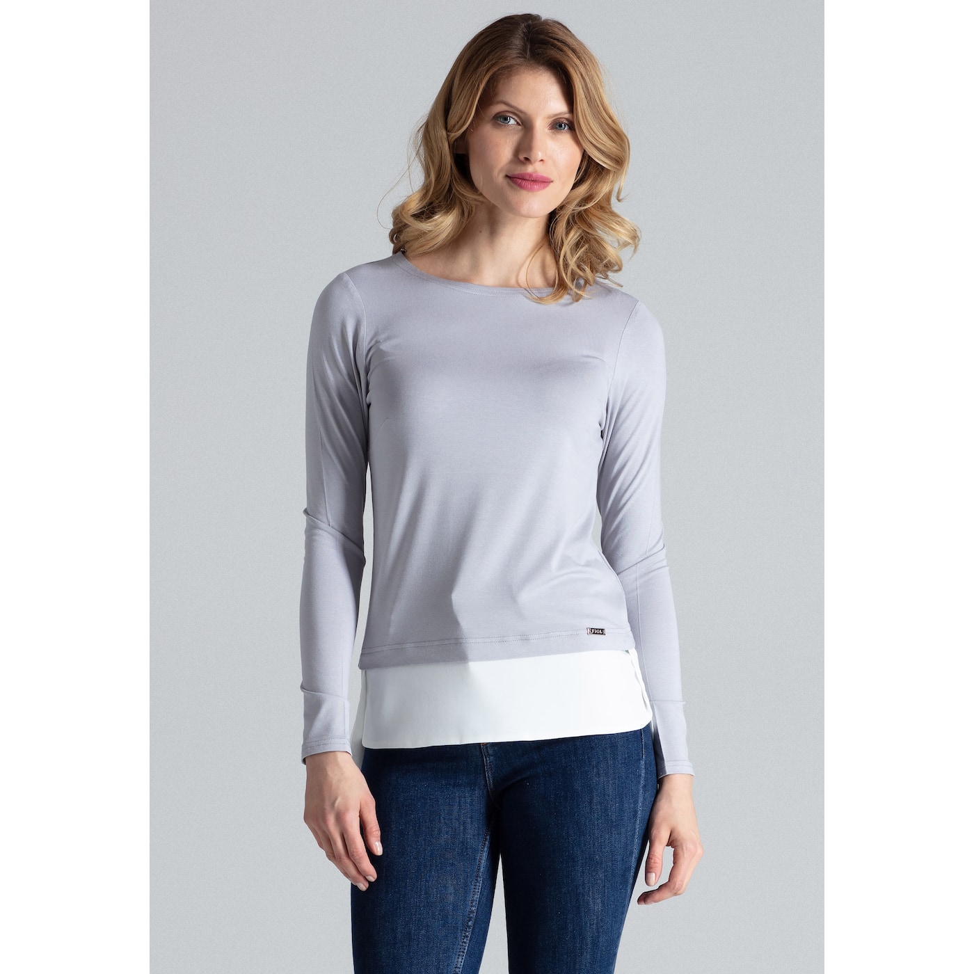 Figl Woman's Blouse M374 Dark