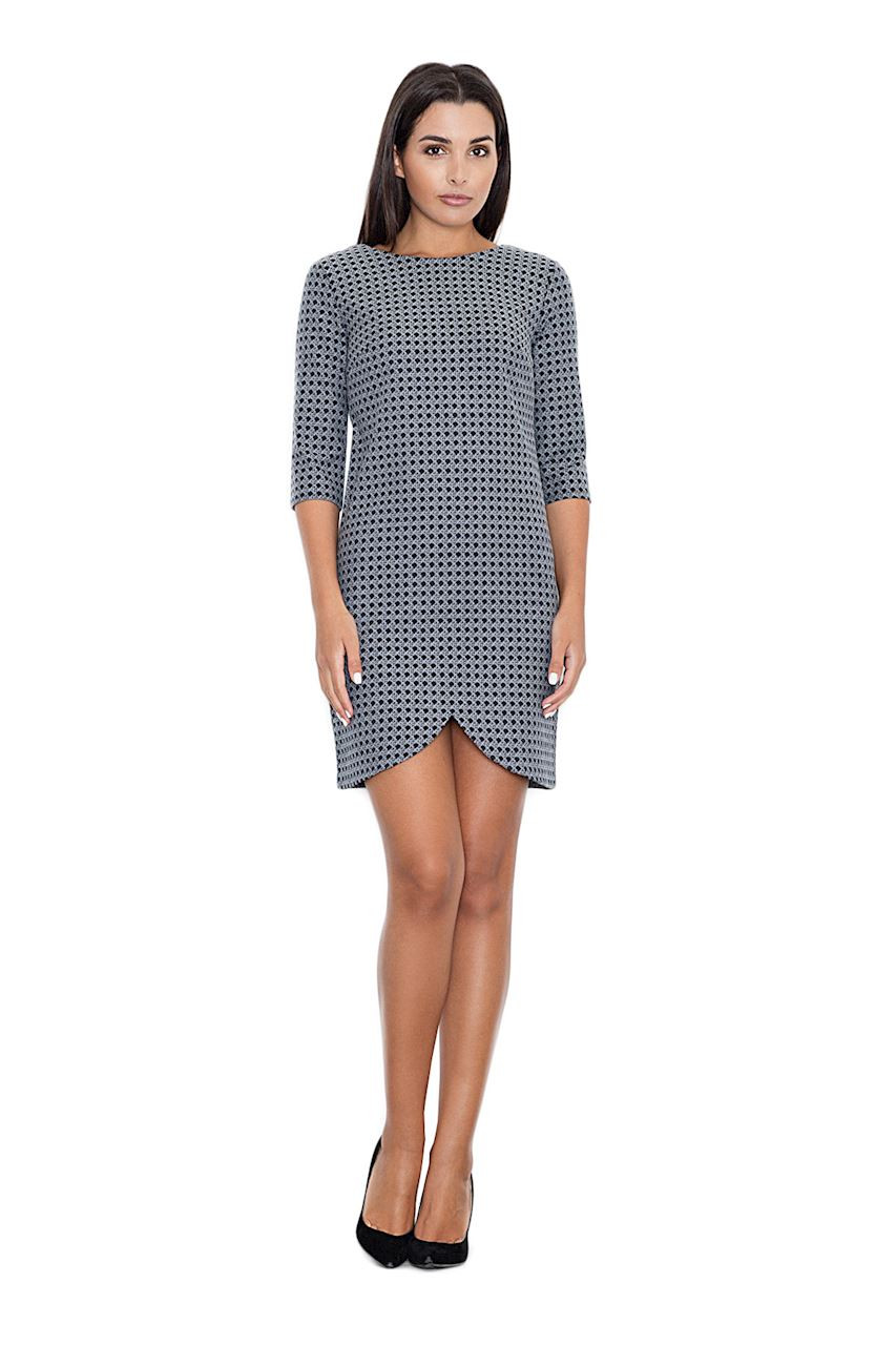Figl Woman's Dress M449 Jacquard