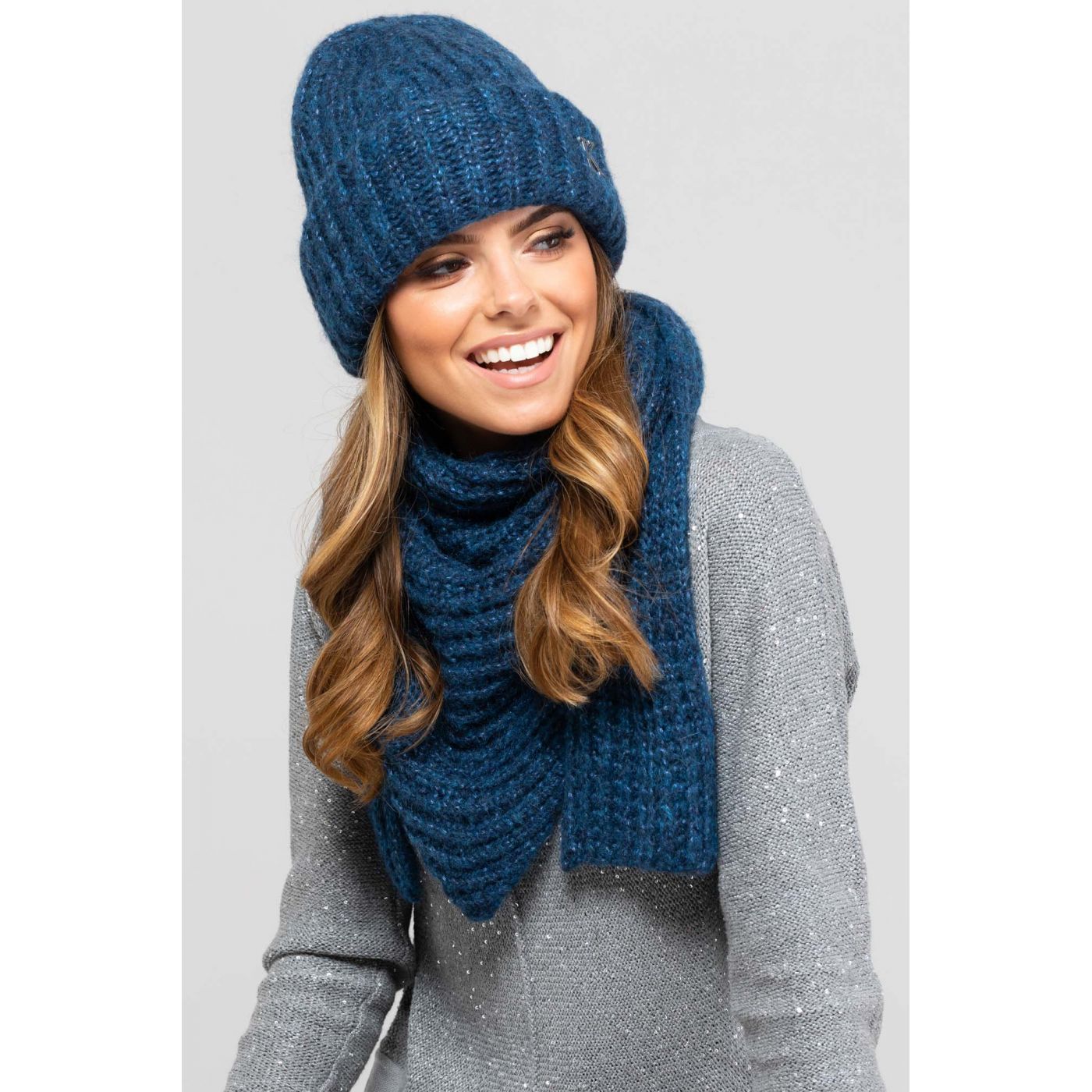 Kamea Woman's Hat K.19.042.12 Navy Blue