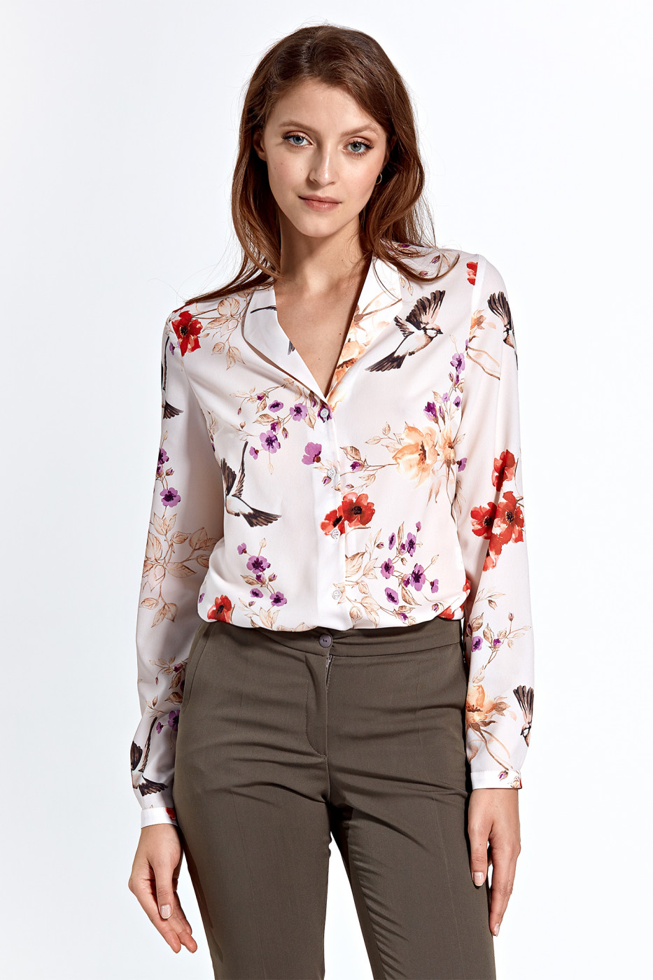 Colett Woman's Blouse Cb22 Pattern Ecru