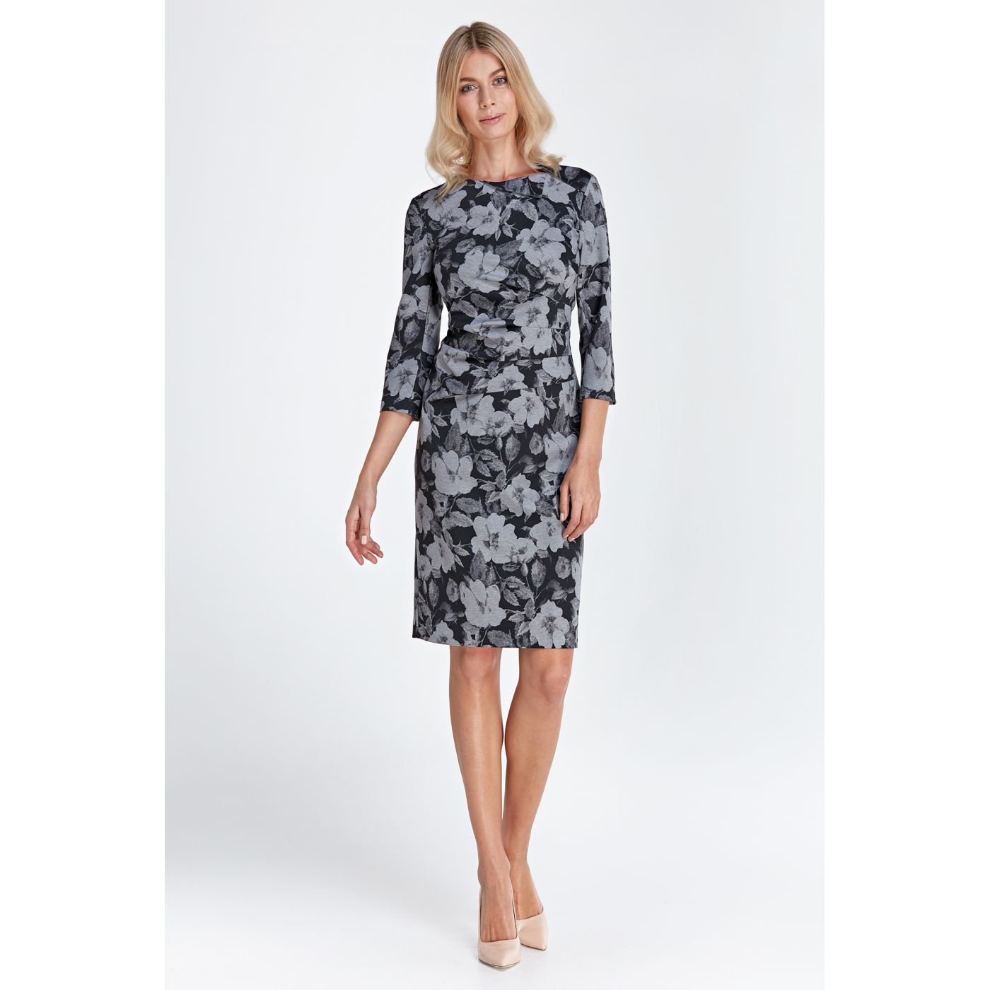 Colett Woman's Dress Cs03 Flowers