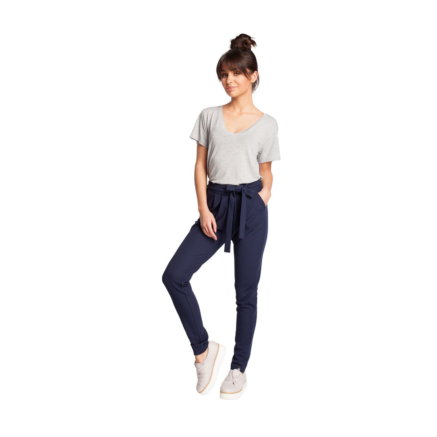 BeWear Woman's Pants B011 Navy Blue