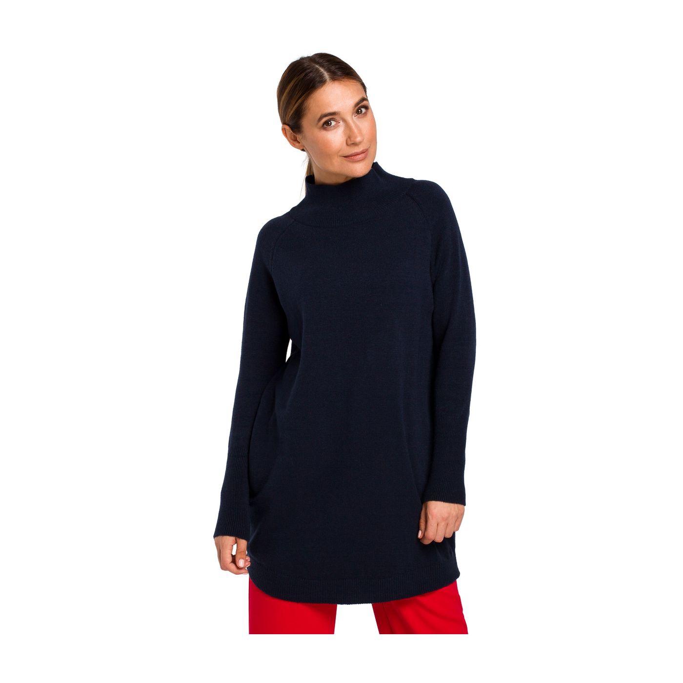 Stylove Woman's Pullover S184 Navy Blue