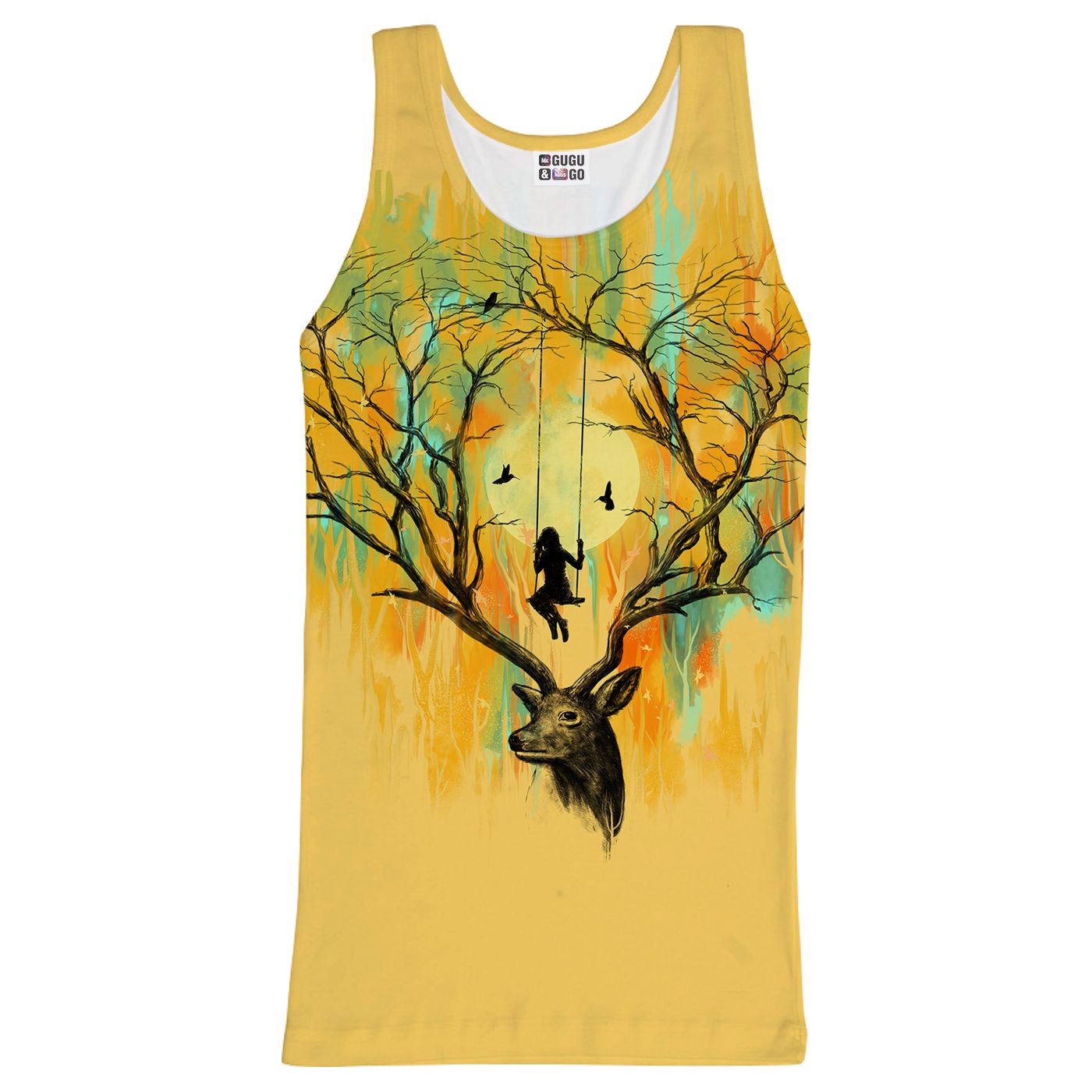 Mr. GUGU & Miss GO Unisex's Top TT934