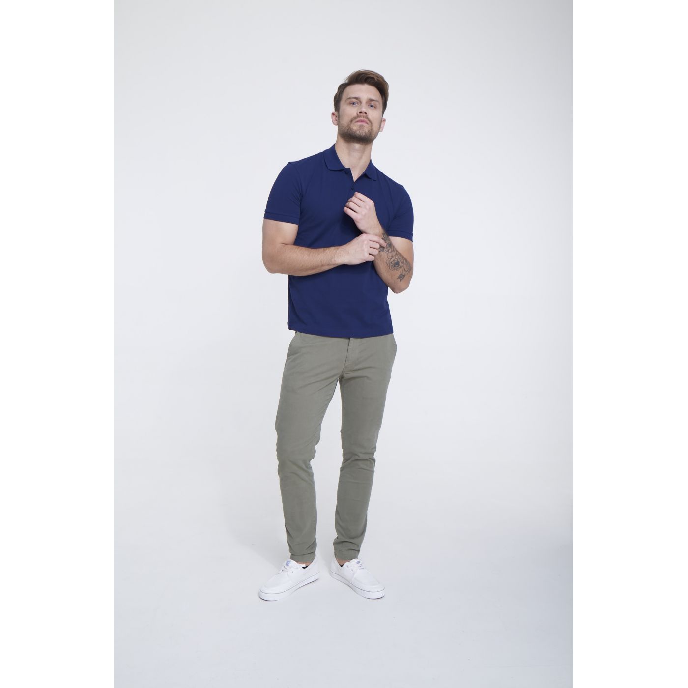 Big Star Man's Shortsleeve Polo T-shirt 154573 -403