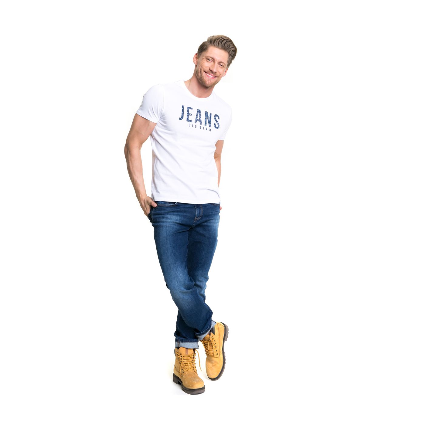 Big Star Man's Shortsleeve T-shirt 154253 -110