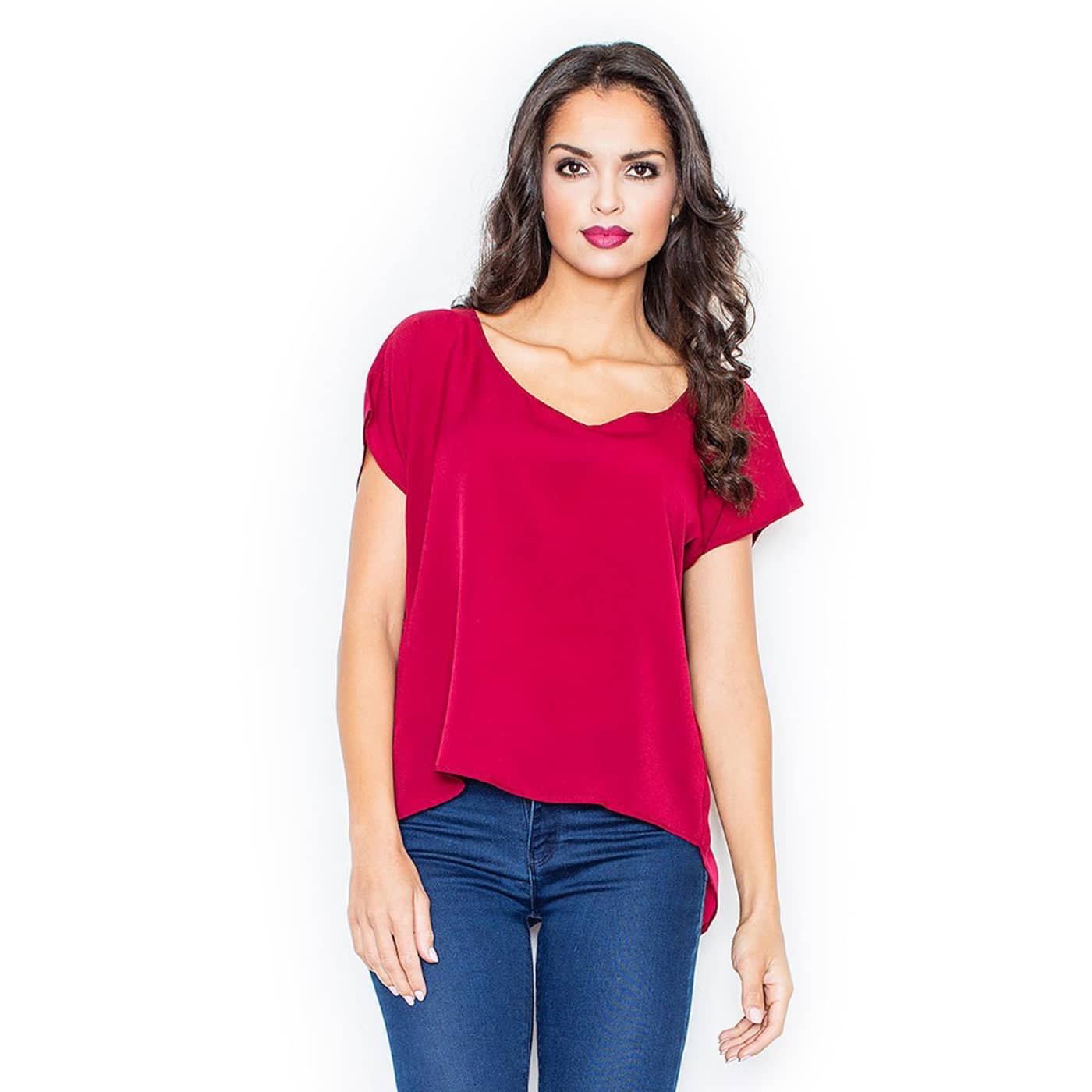 Figl Woman's Blouse M209 Deep