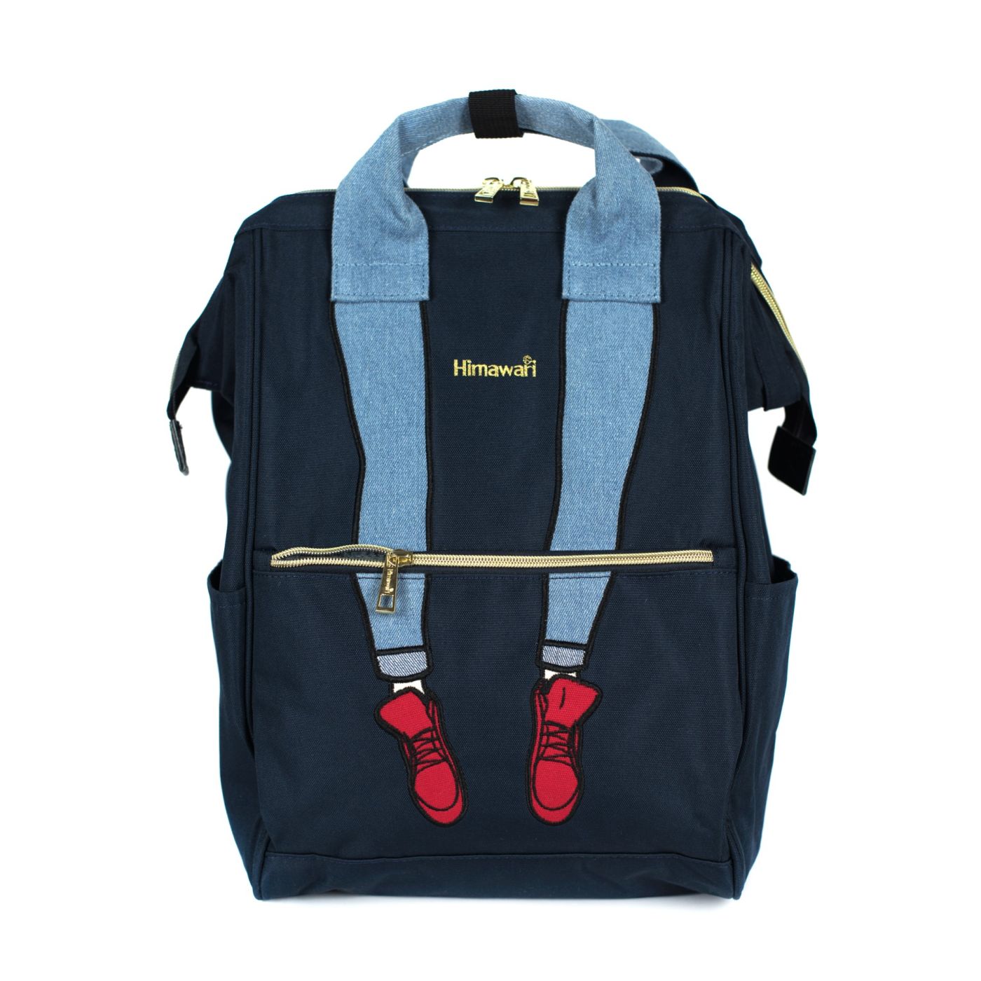Art Of Polo Unisex's Backpack tr20234 Navy Blue