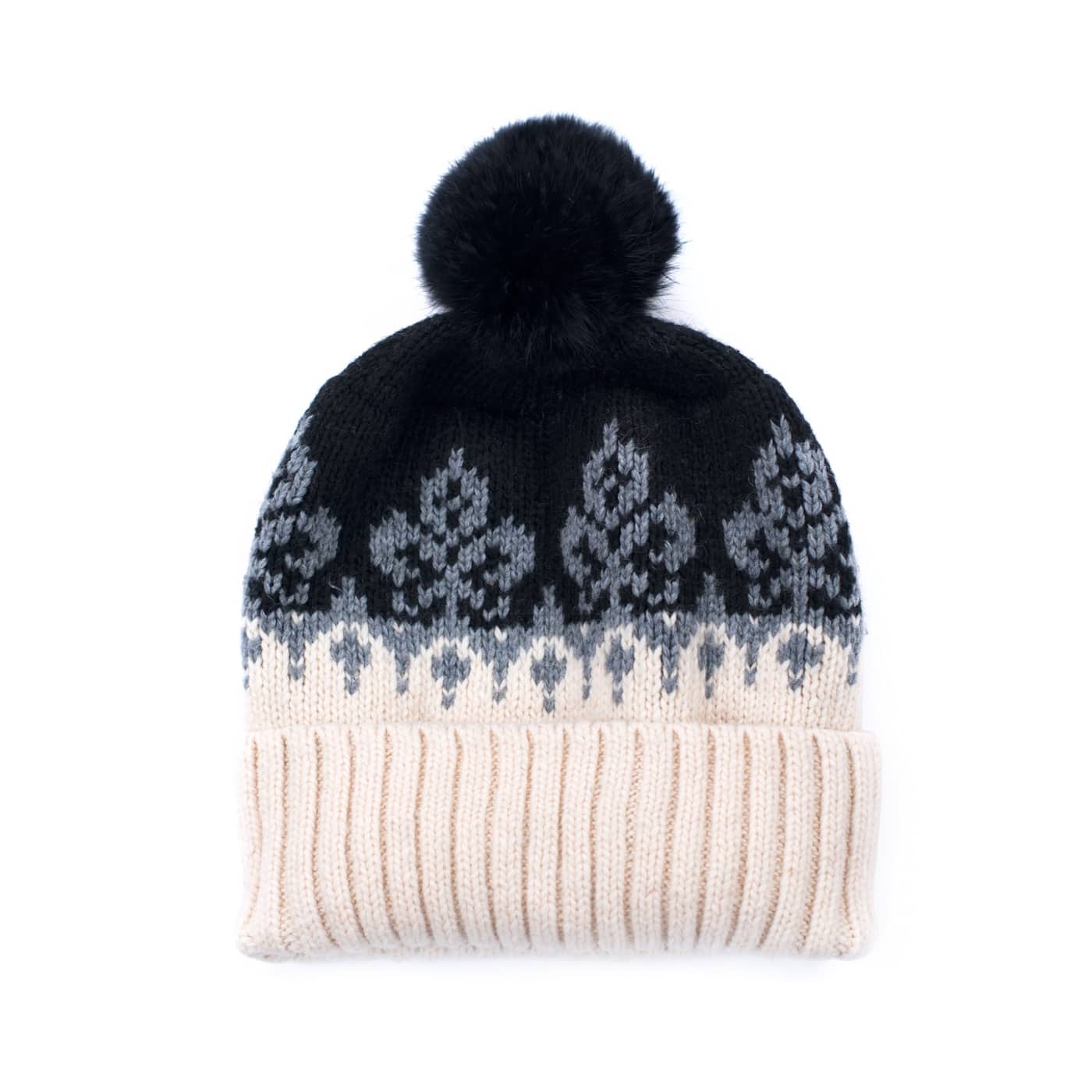 Art Of Polo Unisex's Hat cz18375 Black/Ecru