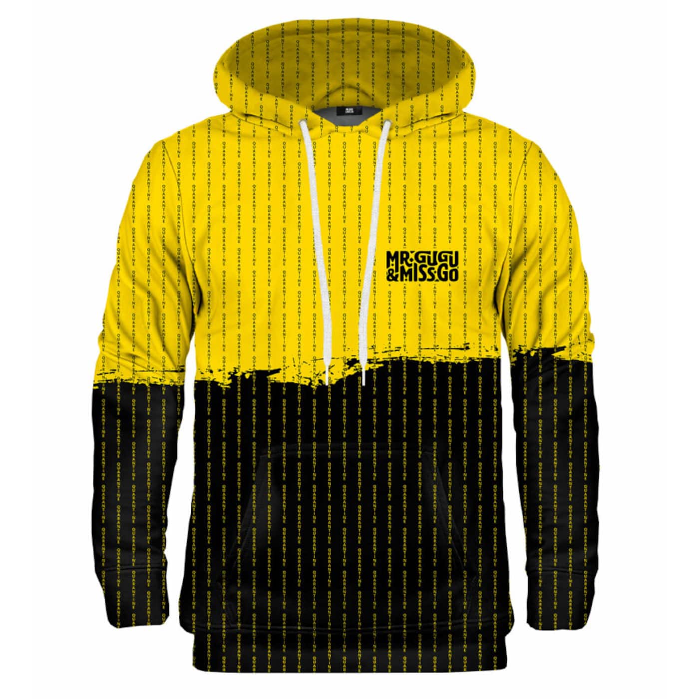 Mr. GUGU & Miss GO Unisex's Hoodie Kangaroo H-K2063