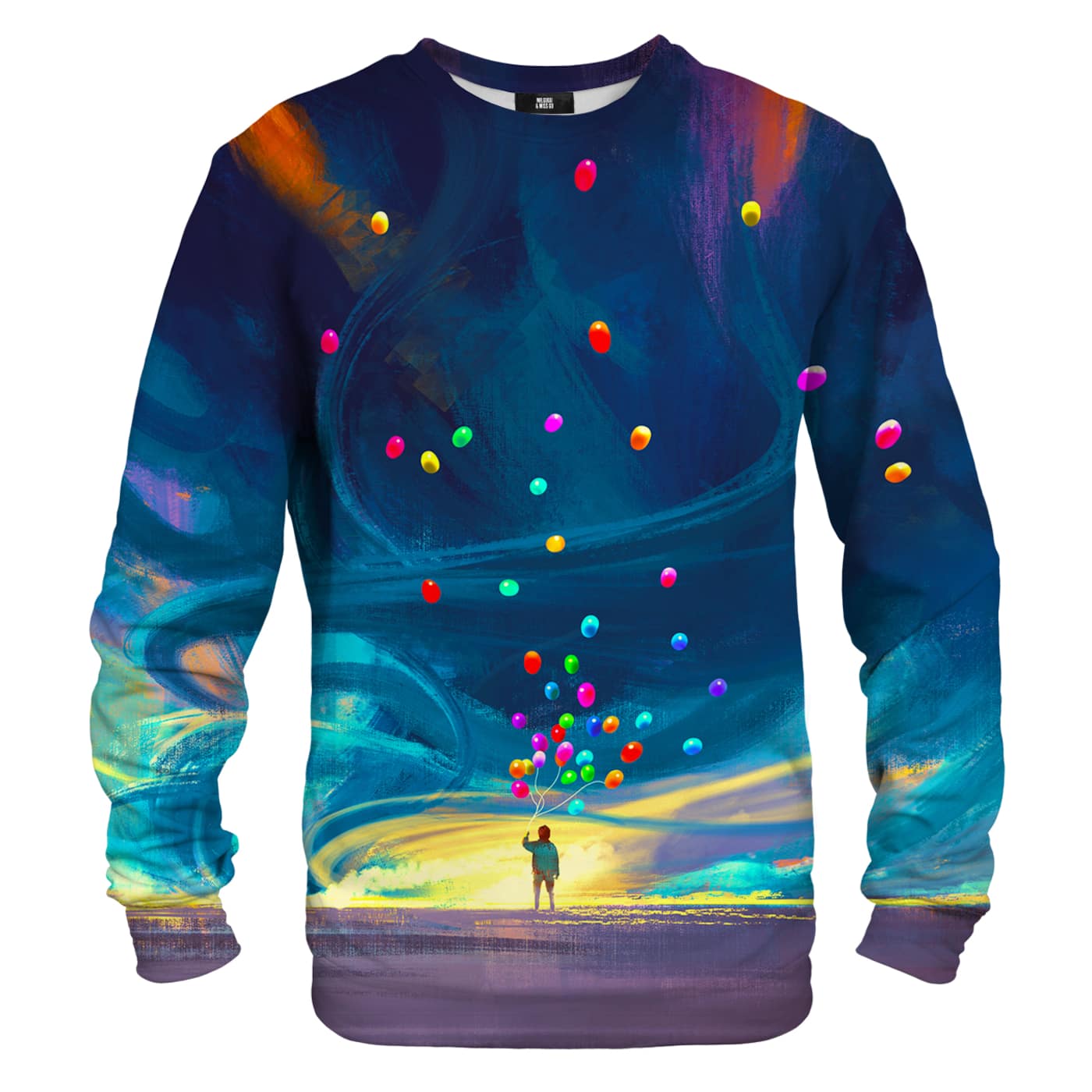 Mr. GUGU & Miss GO Unisex's Sweater S-PC1053 Navy Blue