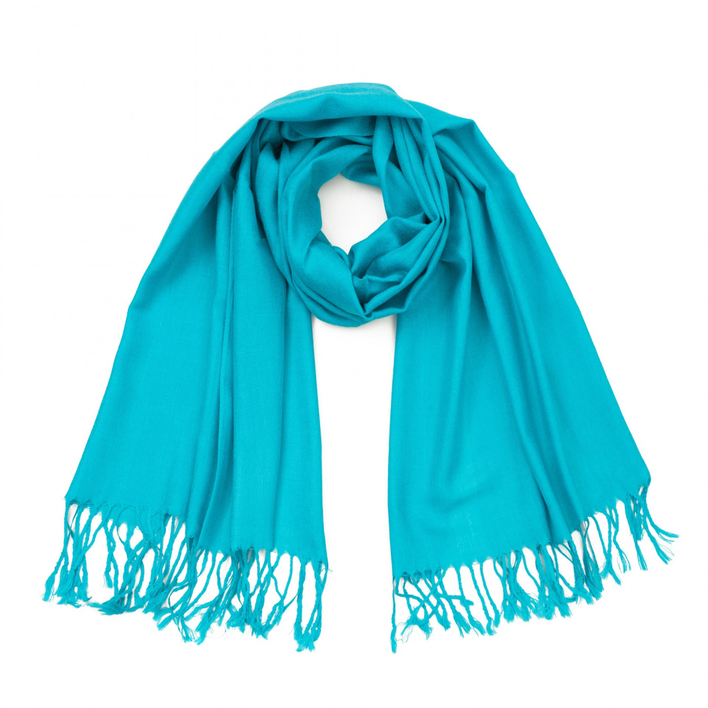 Art Of Polo Woman's Scarf sz18636 Turquoise