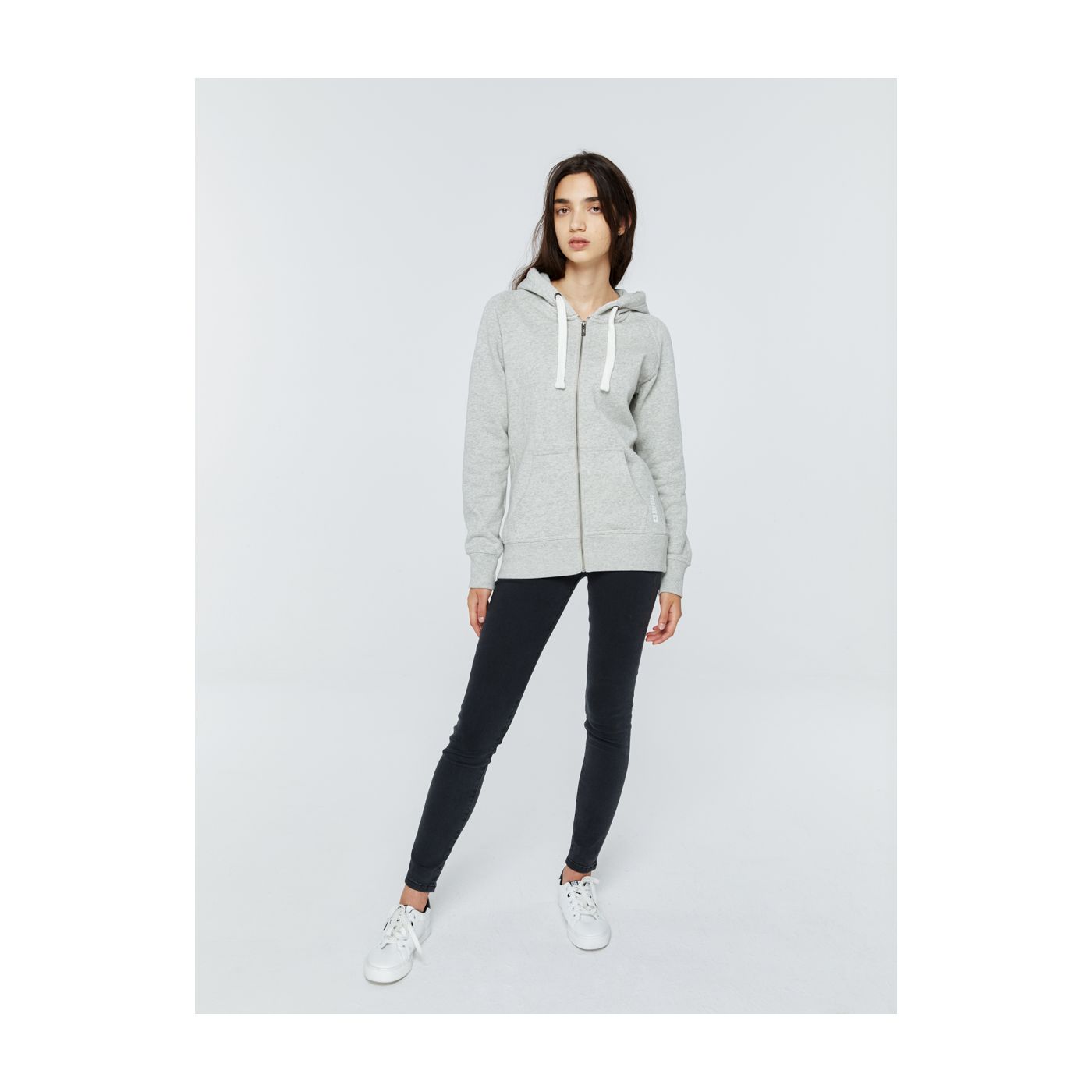 Big Star Woman's Zip Hooded Sweatshirt 150049 -901