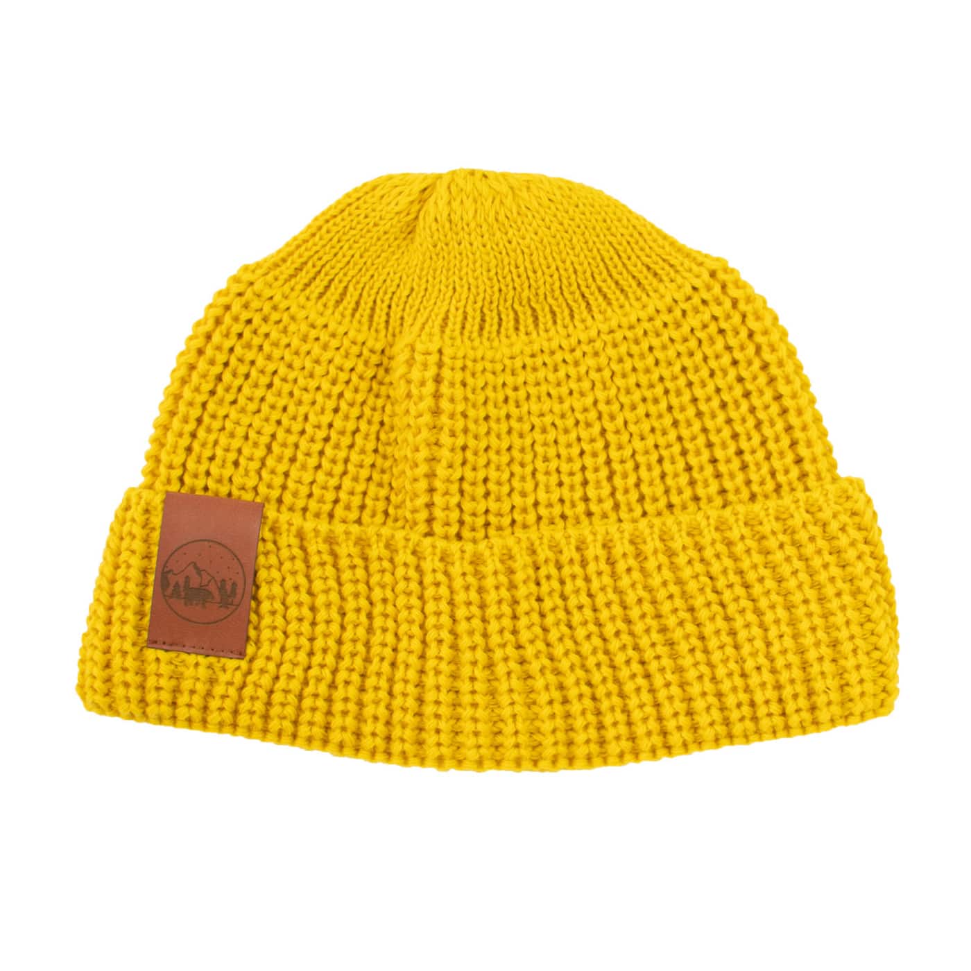 Kabak Unisex's Hat Short Thick Knitted Cotton -126D