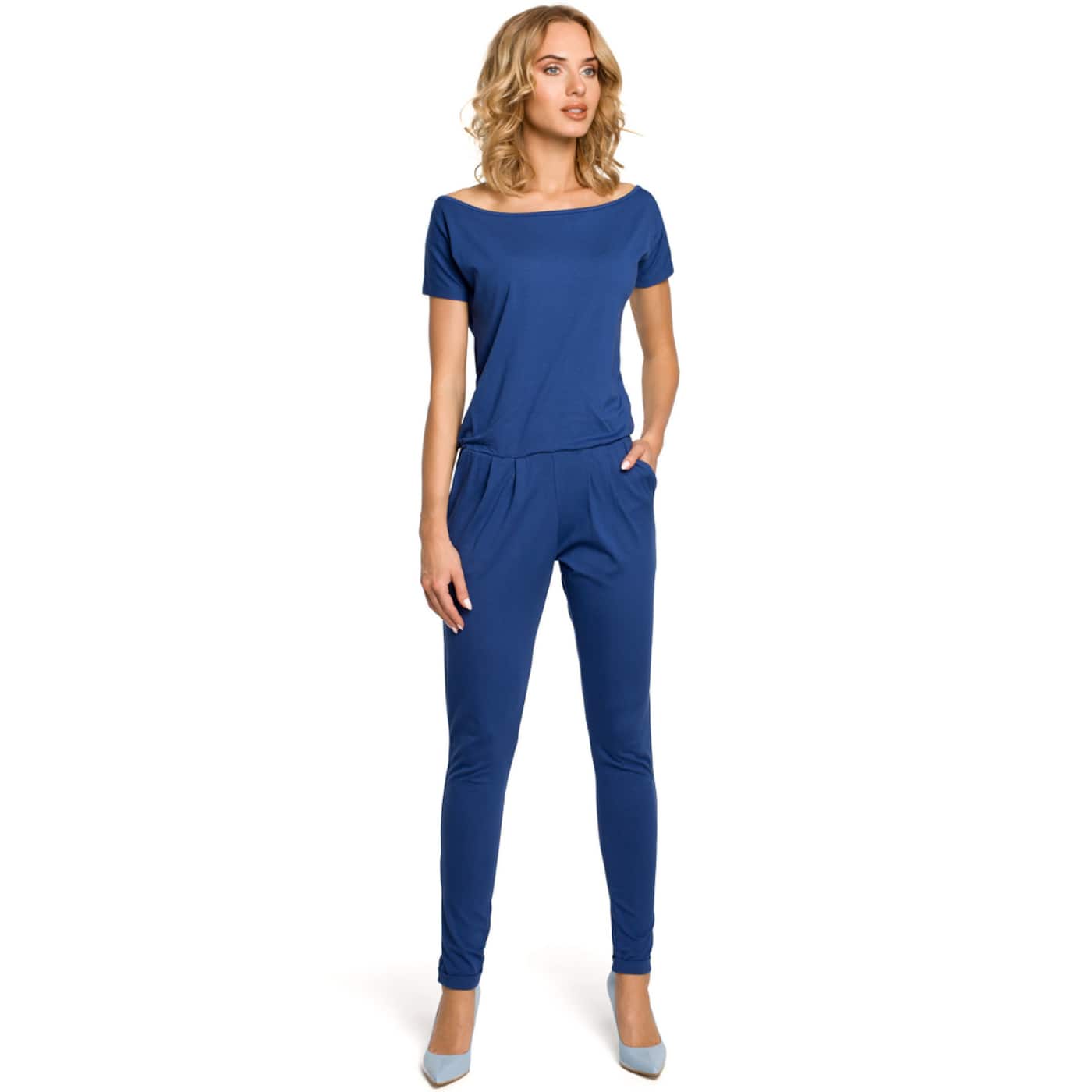 Made Of Emotion Woman's Jumpsuit M065 Jeans