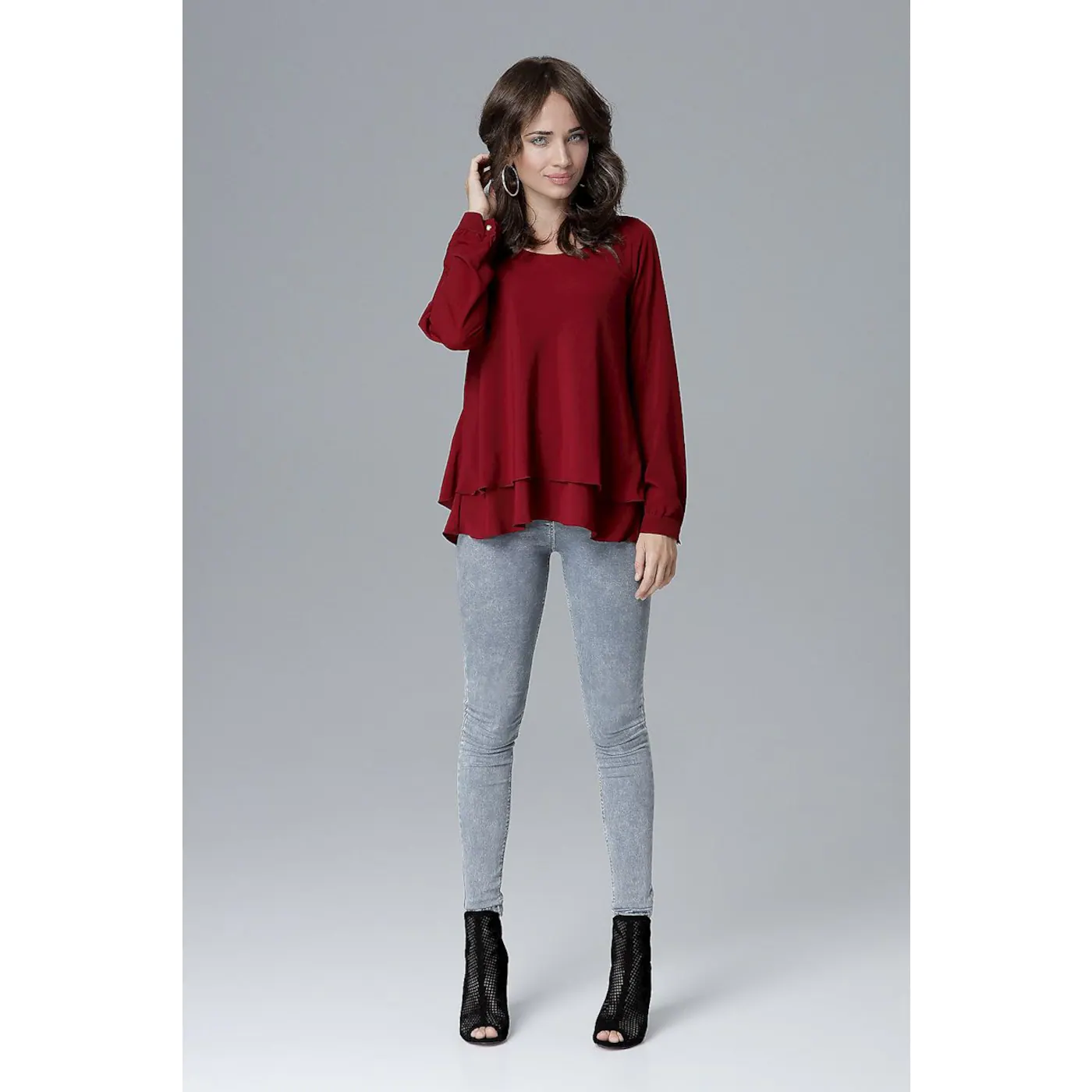Lenitif Woman's Blouse L020 Deep