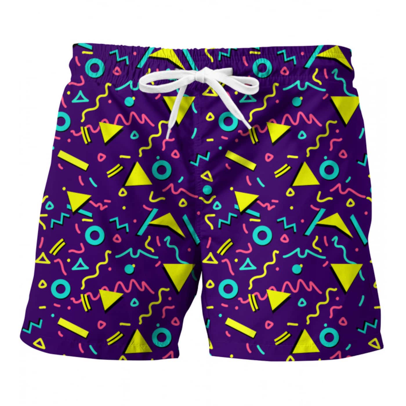 Mr. GUGU & Miss GO Man's Swimwear ST1778 Violet