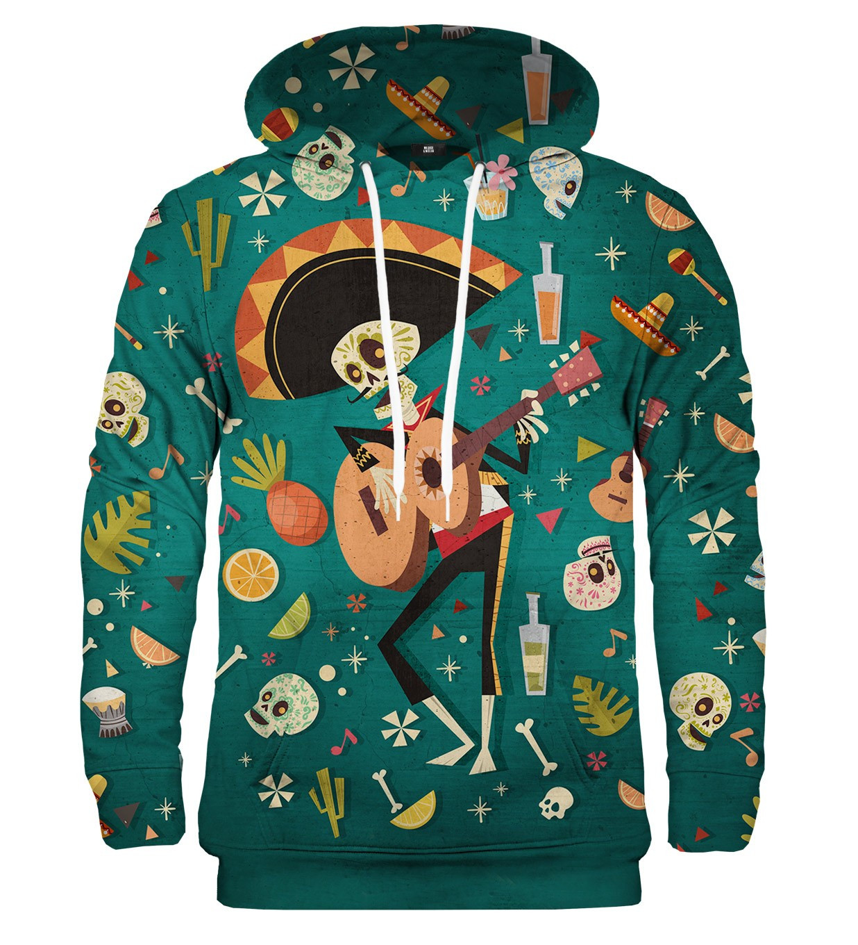 Mr. GUGU & Miss GO Unisex's Hoodie Kangaroo H-K1388 Navy Blue