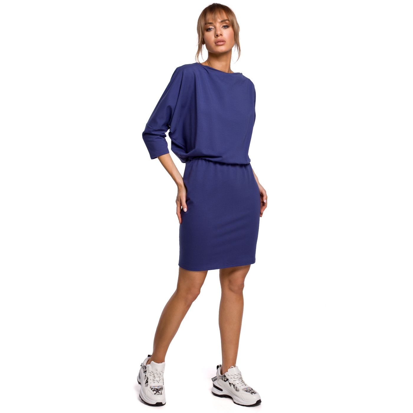 Made Of Emotion Woman's Dress M495 Indigo