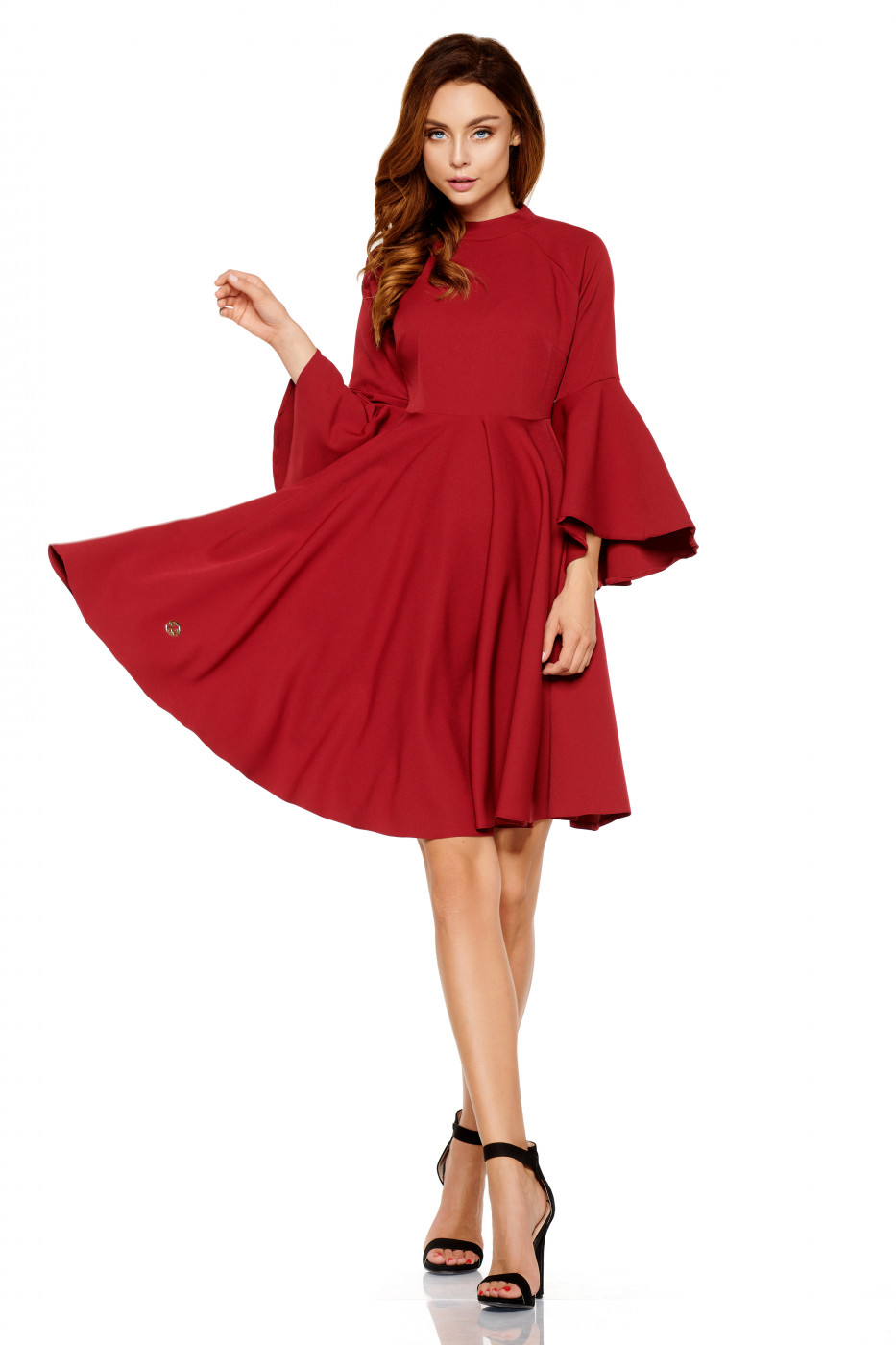 Lemoniade Woman's Dress L277 Maroon
