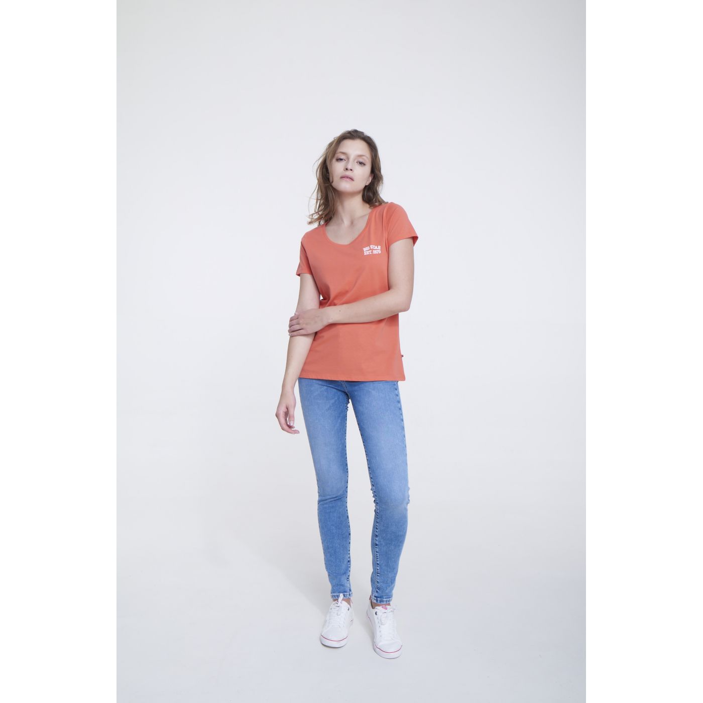 Big Star Woman's Shortsleeve T-shirt 158787 -680