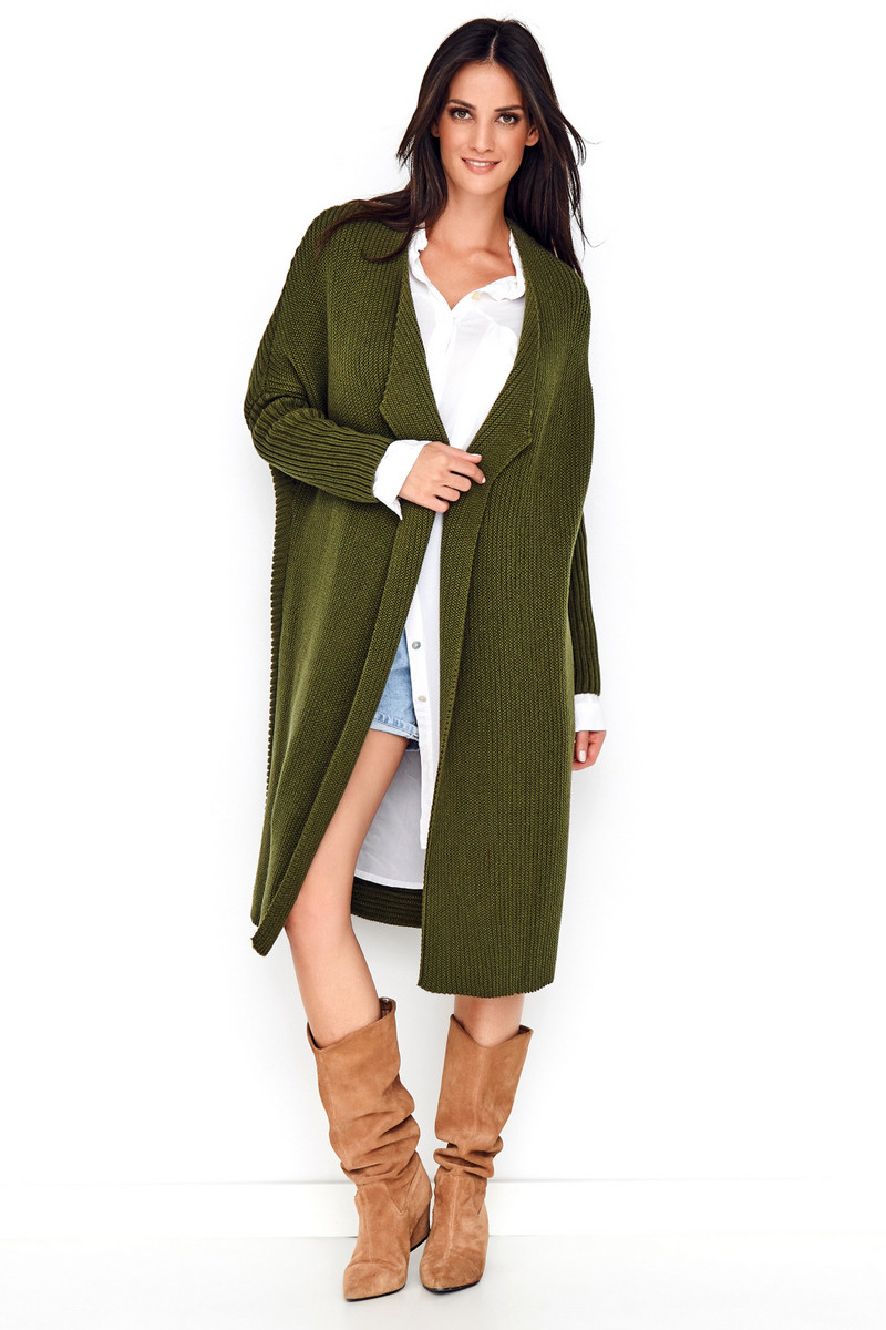 Numinou Woman's Sweater Nu_S64 Khaki