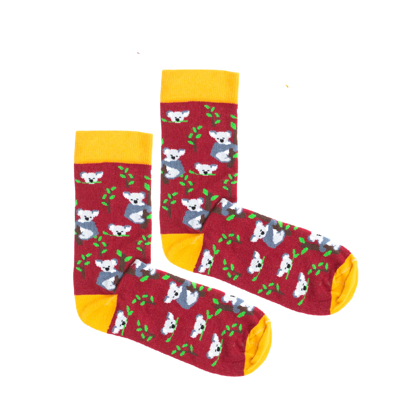 Kabak Unisex's Socks Patterned Koala