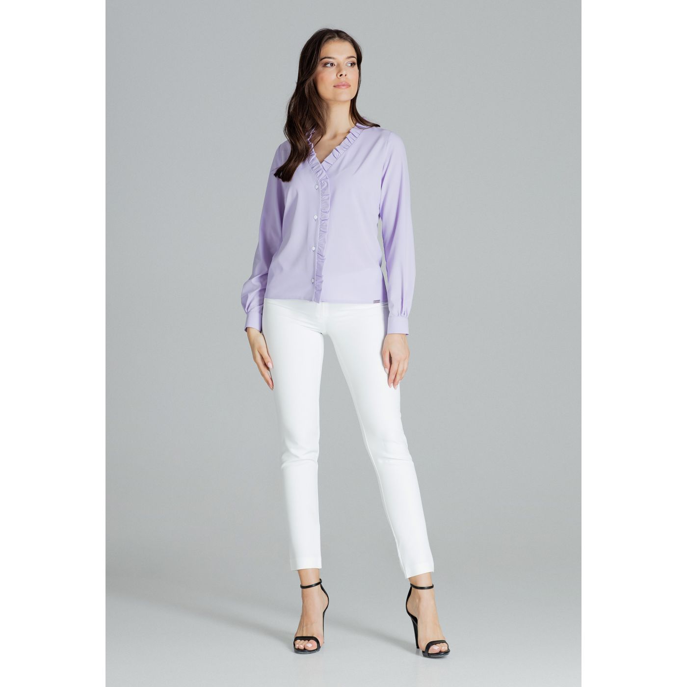 Lenitif Woman's Blouse L077 Violet