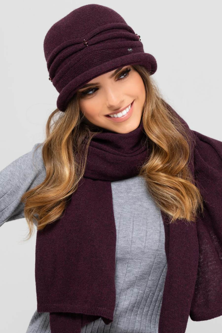 Kamea Woman's Hat K.18.054.14 Violet