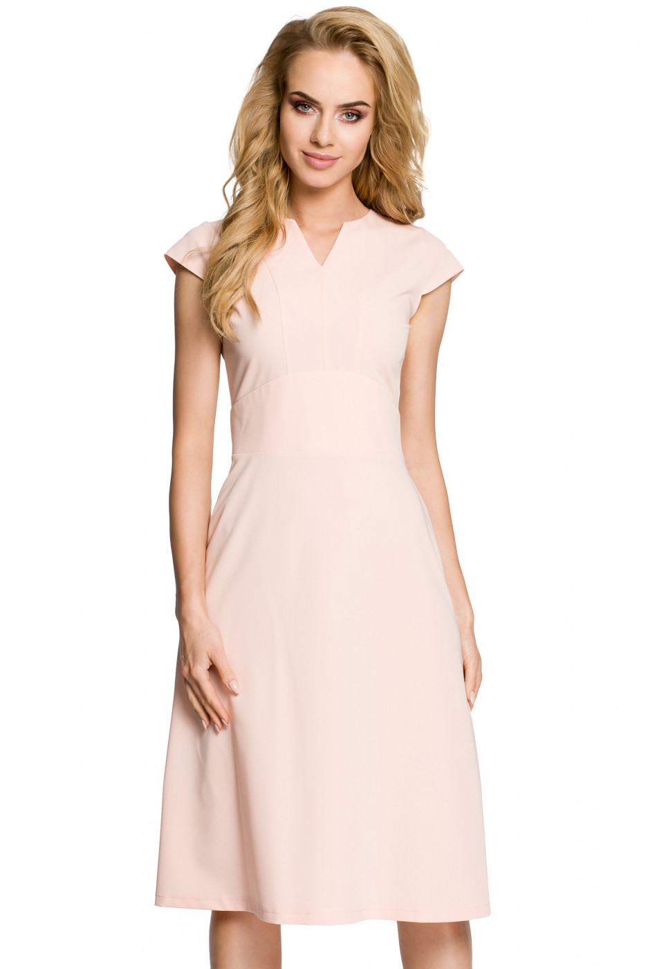 Made Of Emotion Woman's Dress M312 Powder