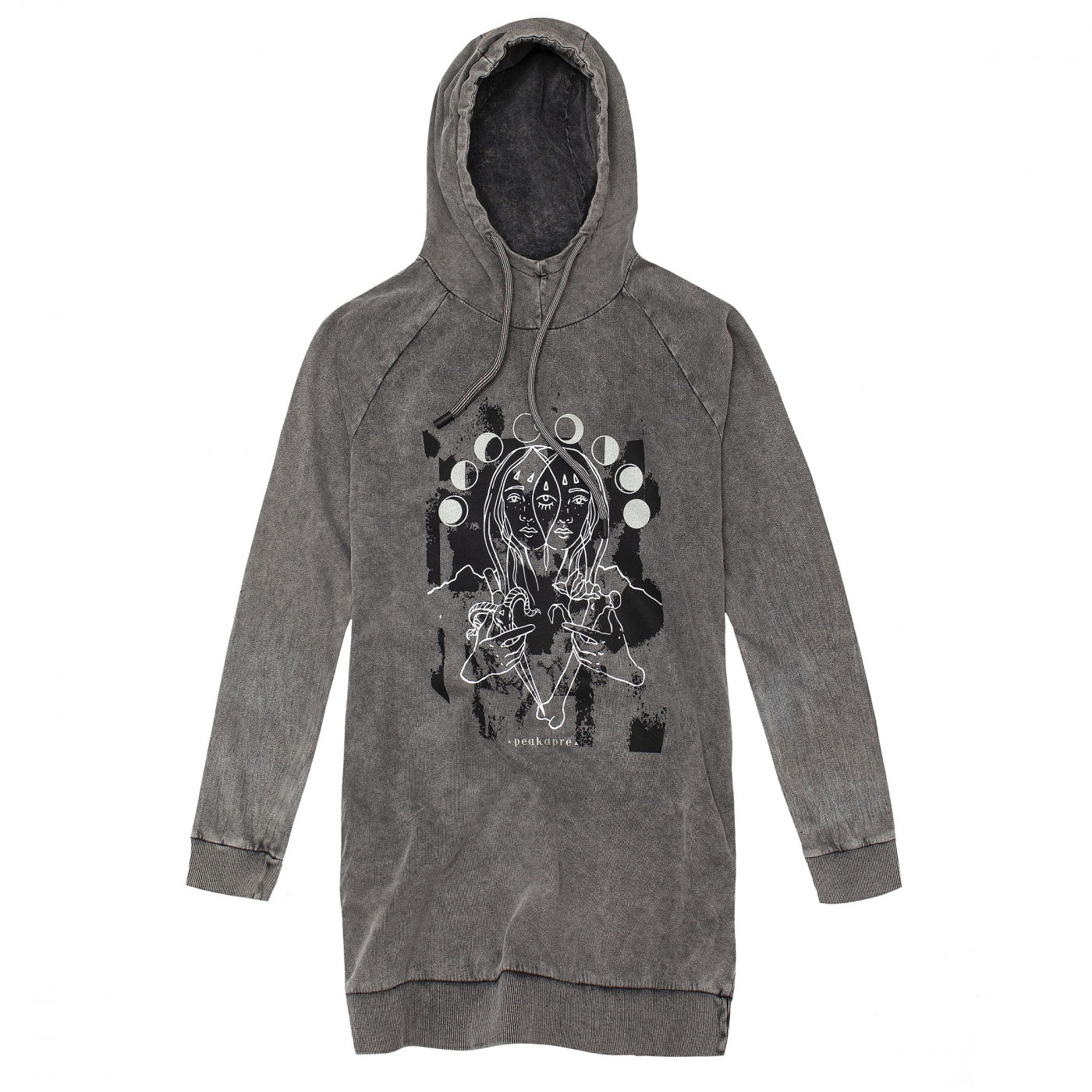 Peakapre Woman's Sweatshirt Bones Ya