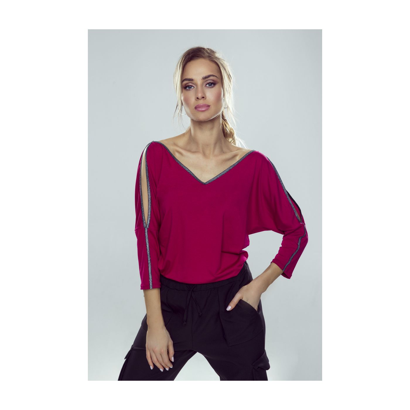 Eldar Woman's Blouse Carol Crimson