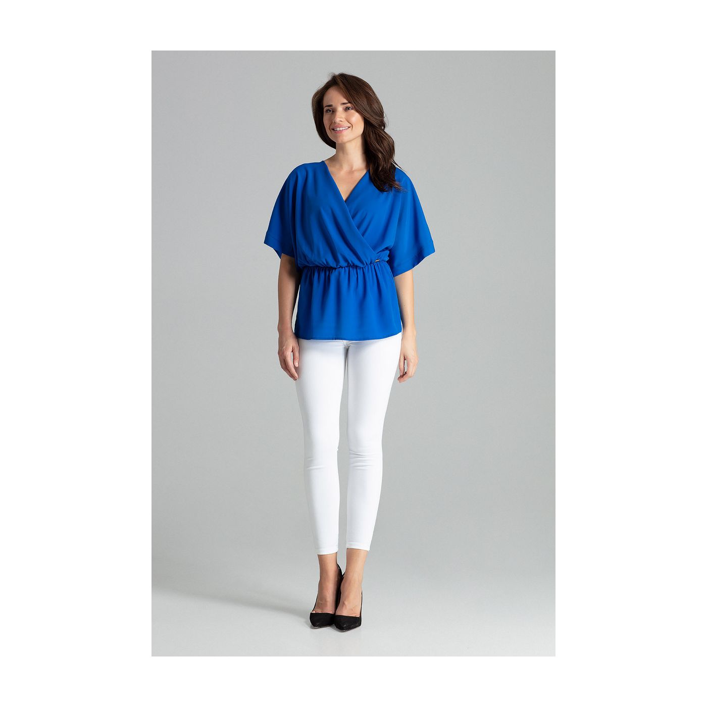 Lenitif Woman's Blouse L063 Sapphire