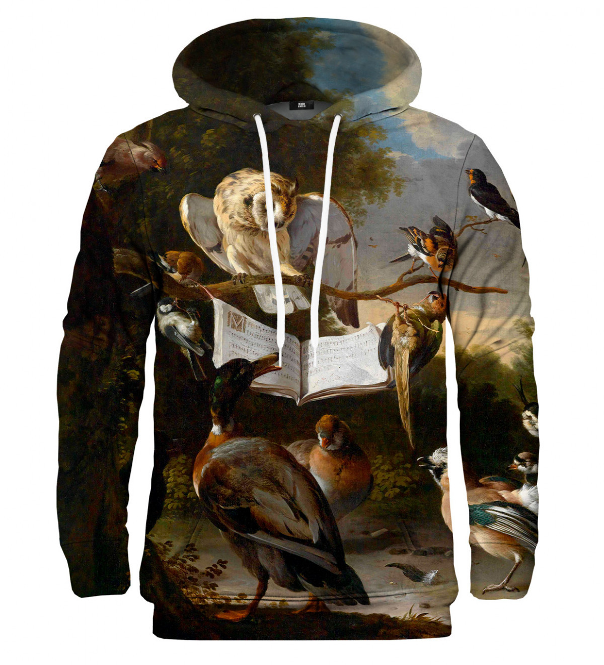 Mr. GUGU & Miss GO Unisex's Hoodie Kangaroo H-K1749