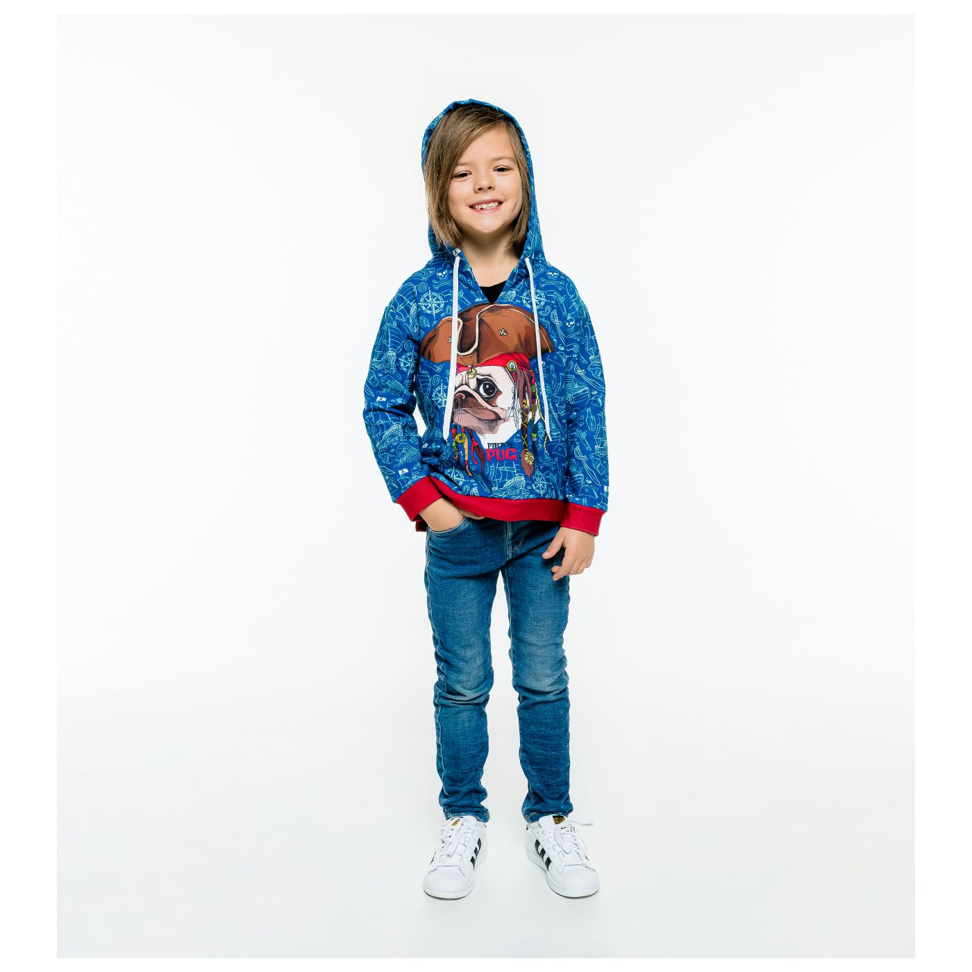 Mr. GUGU & Miss GO Unisex's Hoodie KH-K1606