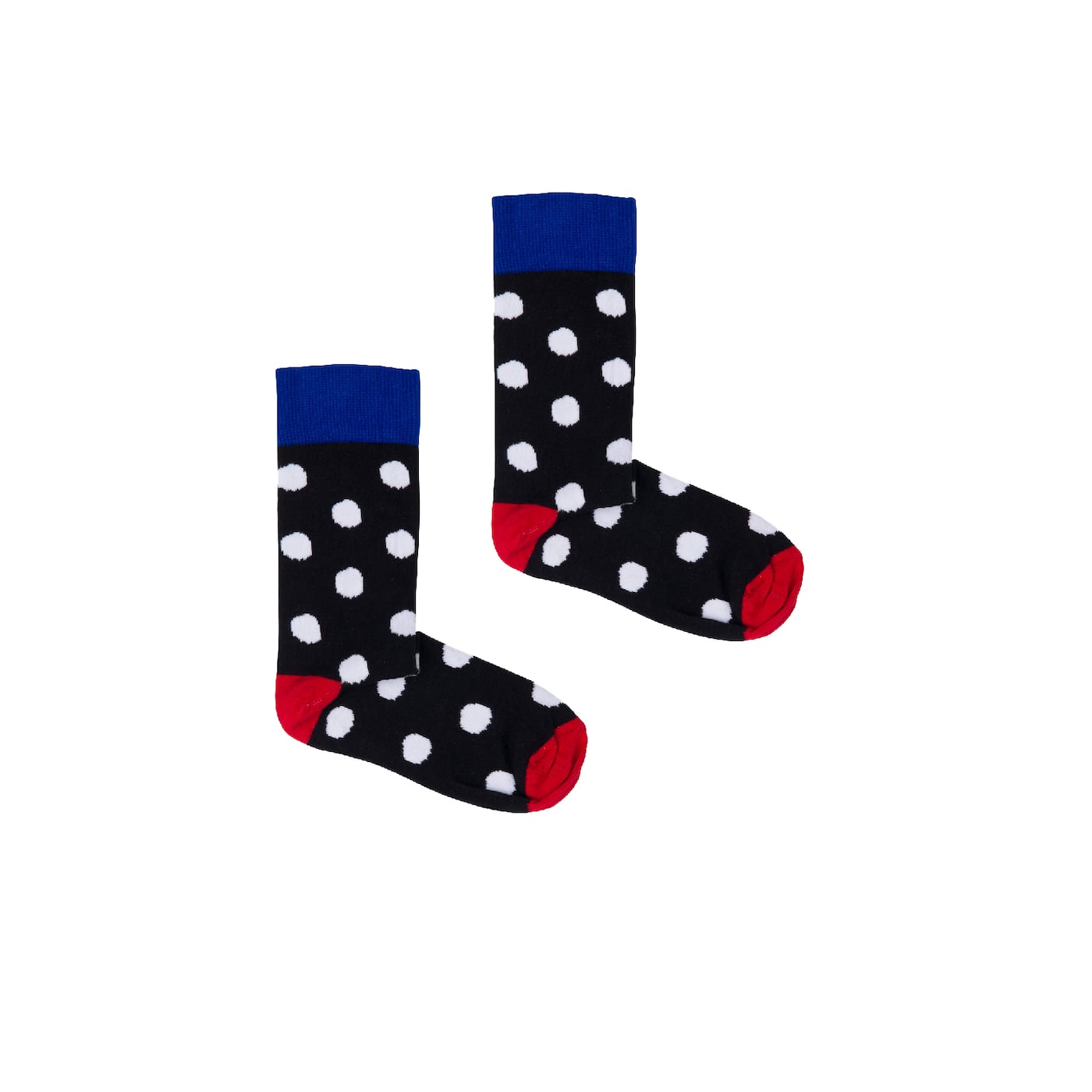 Kabak Unisex's Socks Classic Big Dots/Pastel