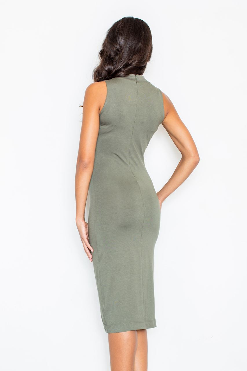 Figl Woman's Dress M263 Olive