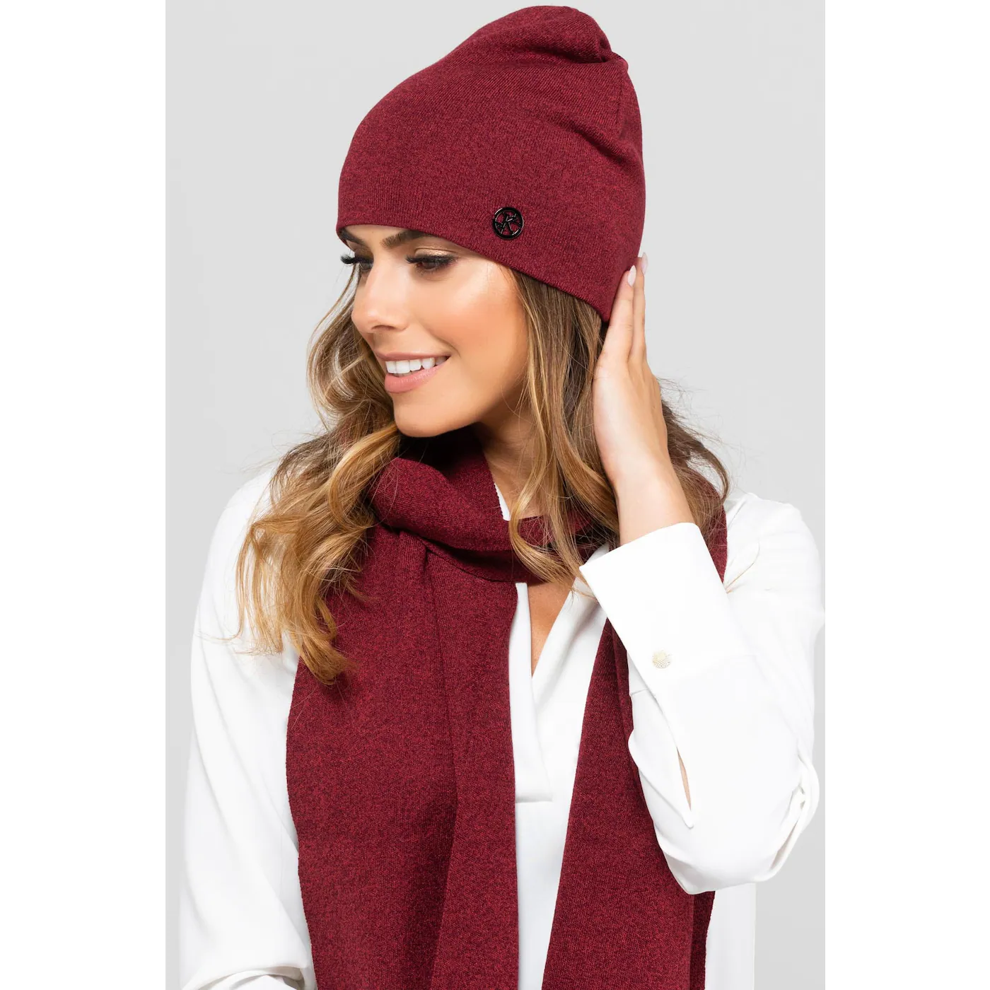 Kamea Woman's Hat K.19.035.15 Crimson