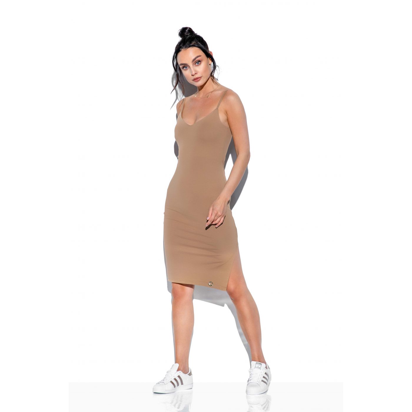 Lemoniade Woman's Dress LN118 Cappuccino