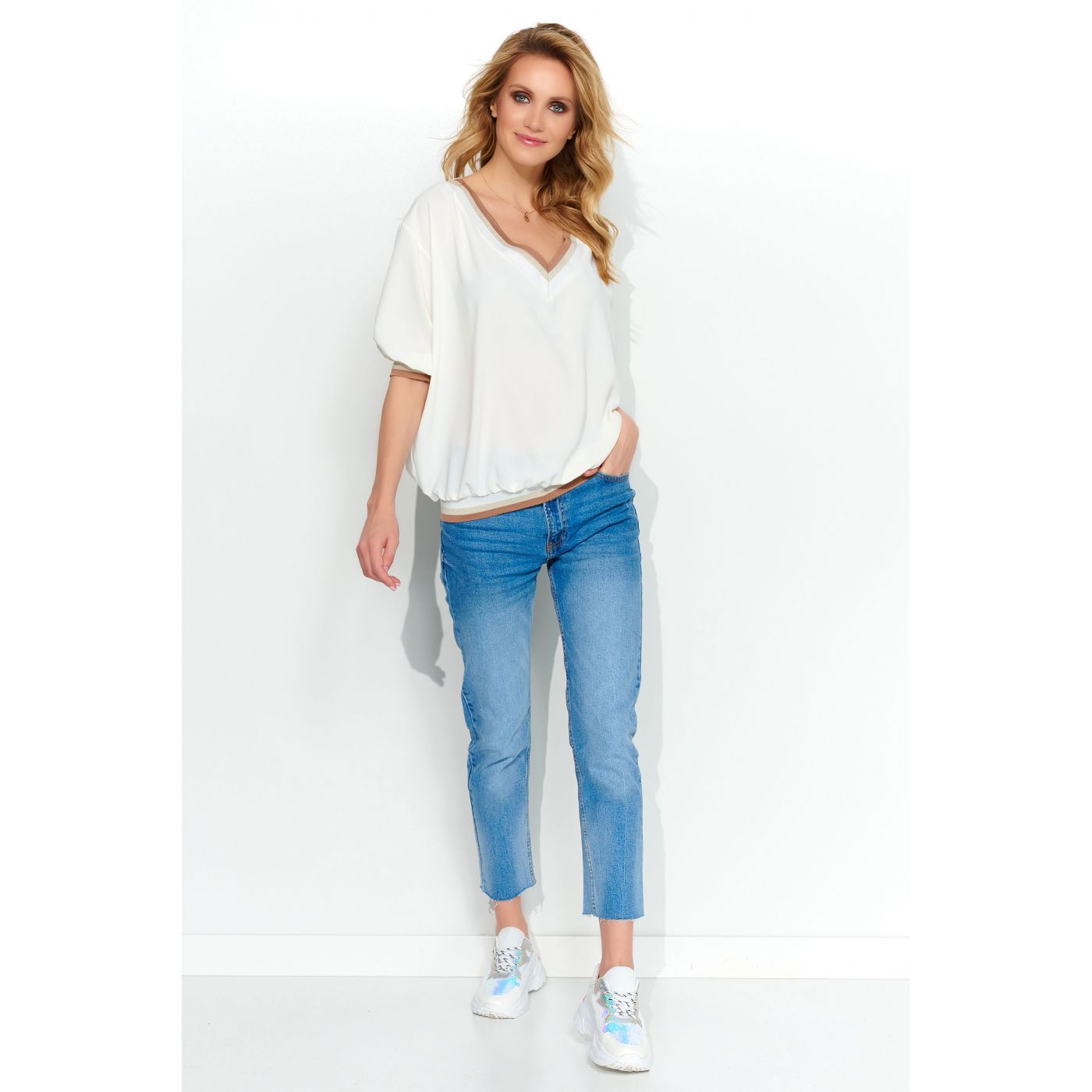 Makadamia Woman's Blouse M557
