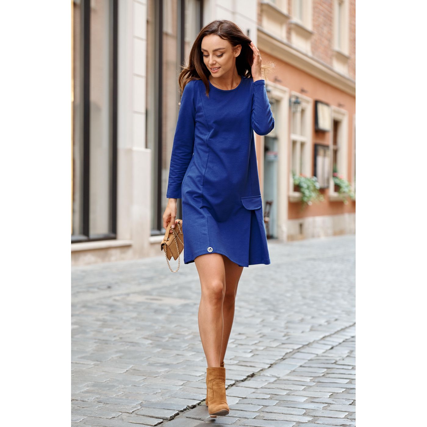Lemoniade Woman's Dress L346 Navy Blue