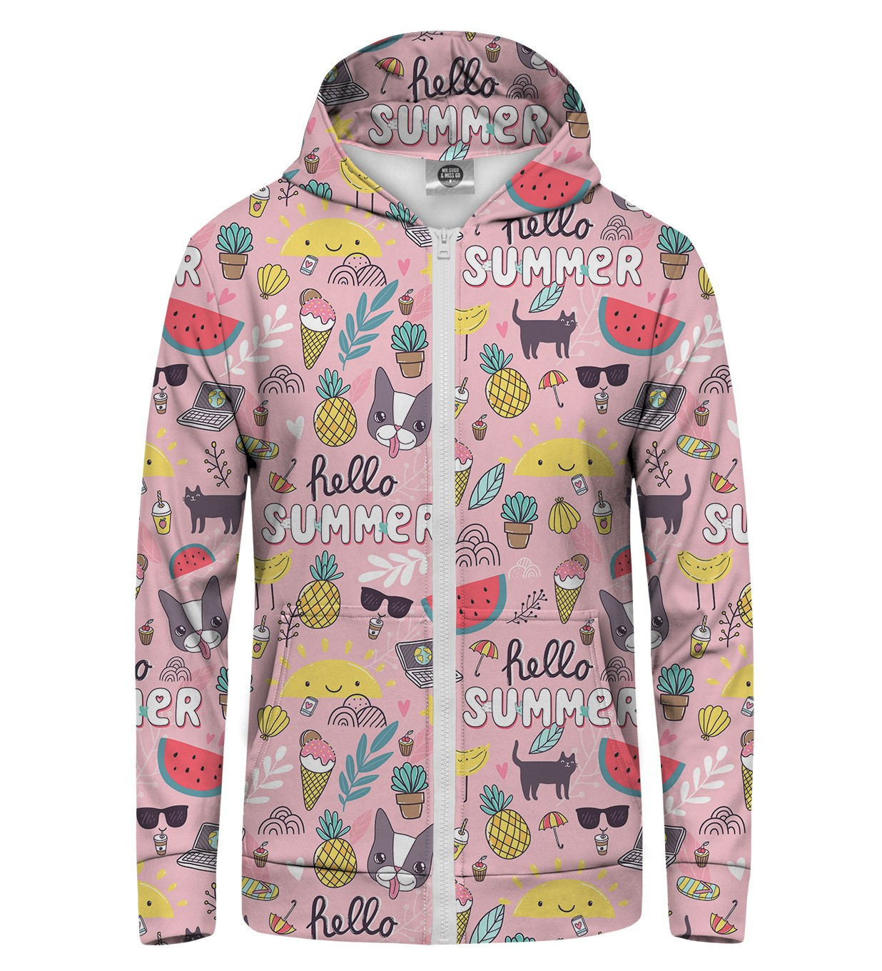 Mr. GUGU & Miss GO Unisex's Hoodie HKZ-U-PC 821