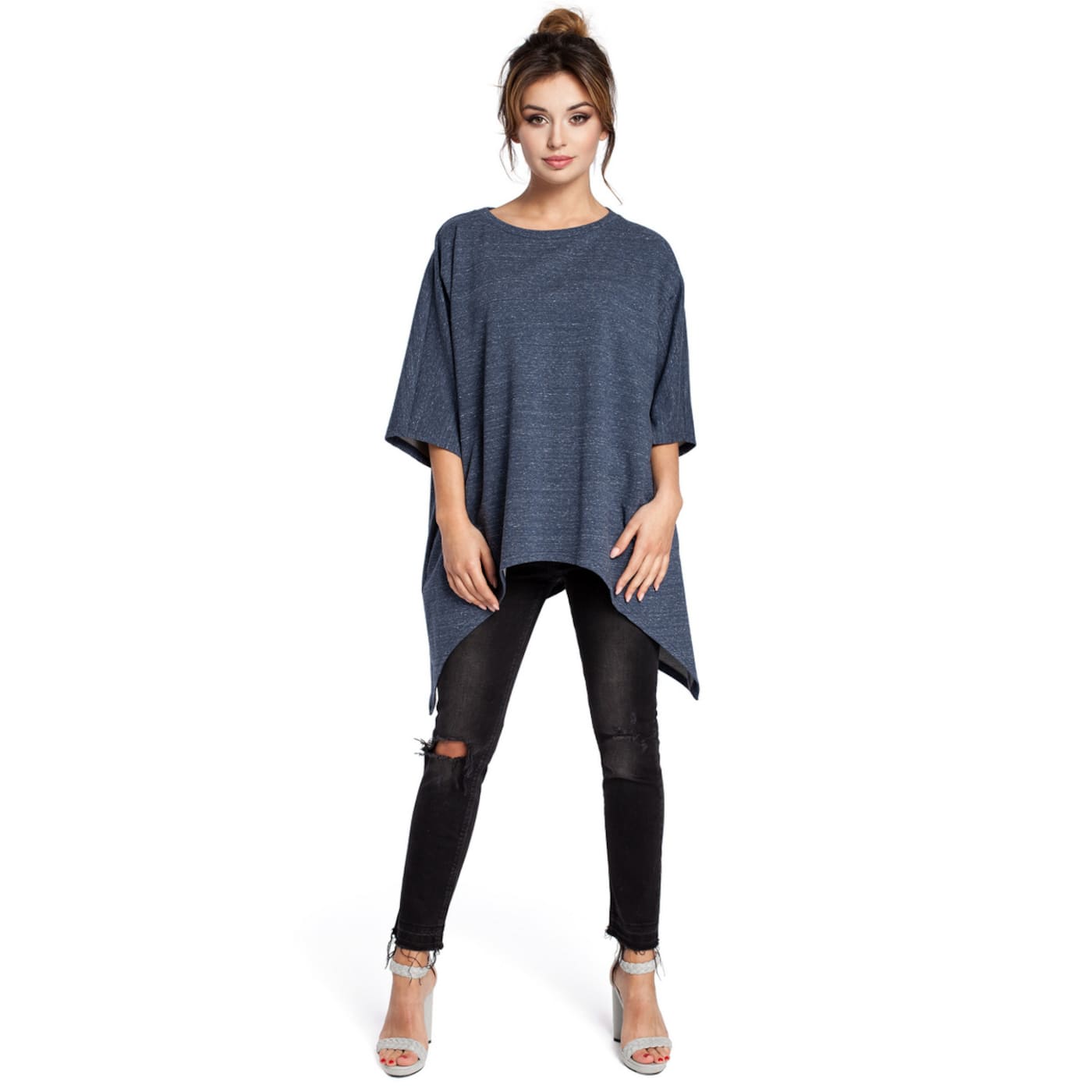 BeWear Woman's Blazer B034 Navy Blue