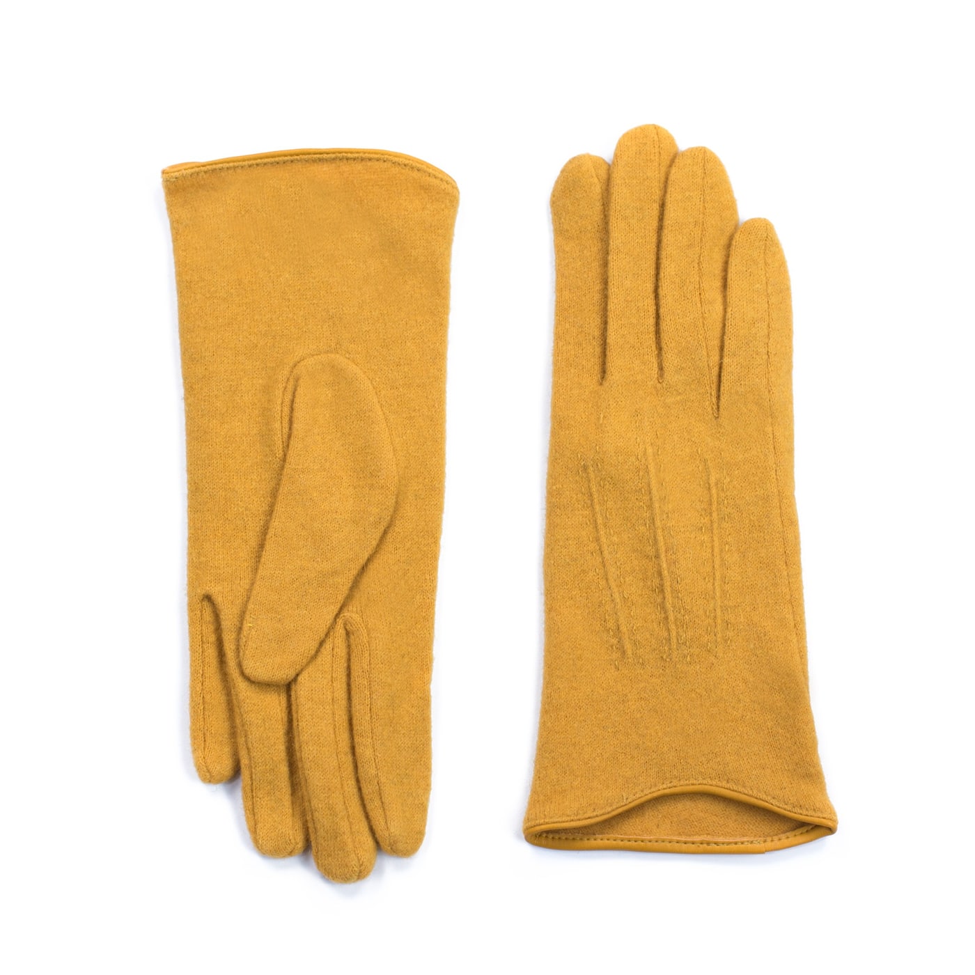 Art Of Polo Woman's Gloves rk19289 Mustard